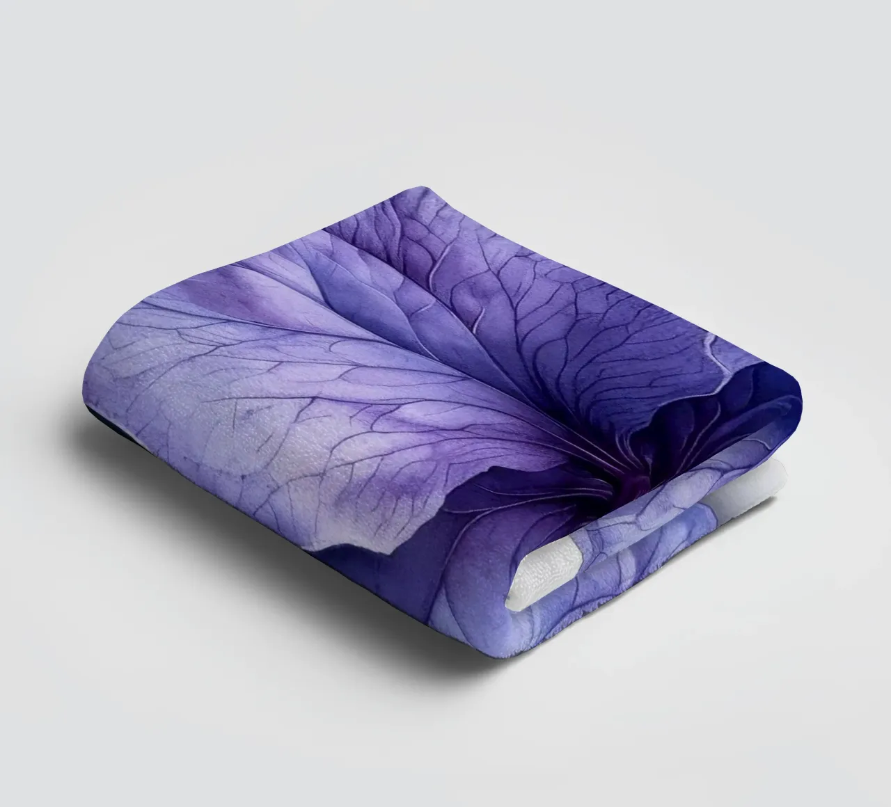 Fiore di Browallia 4 asciugamano da bagno da Bold Blooms