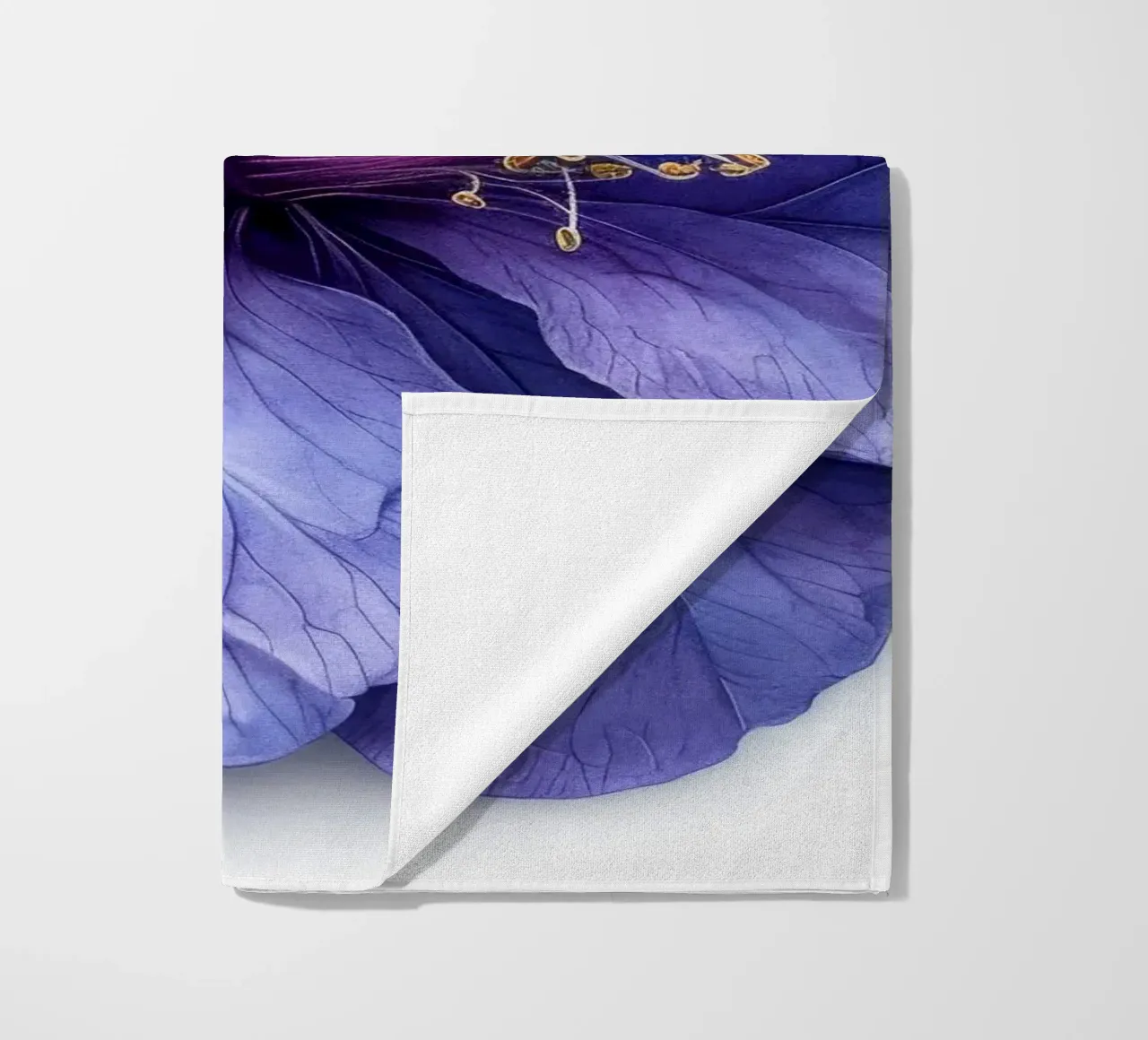 Fiore di Browallia 4 telo mare da Bold Blooms
