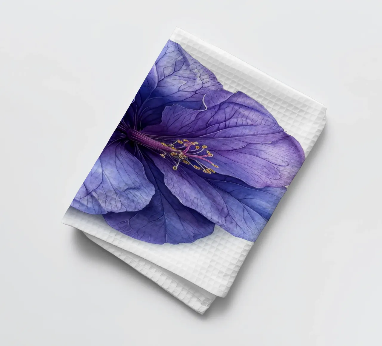 Fiore di Browallia 4 canovaccio da cucina da Bold Blooms