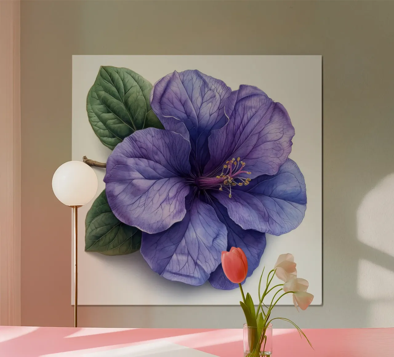 Fiore di Browallia 4 carta hahnemühle da Bold Blooms