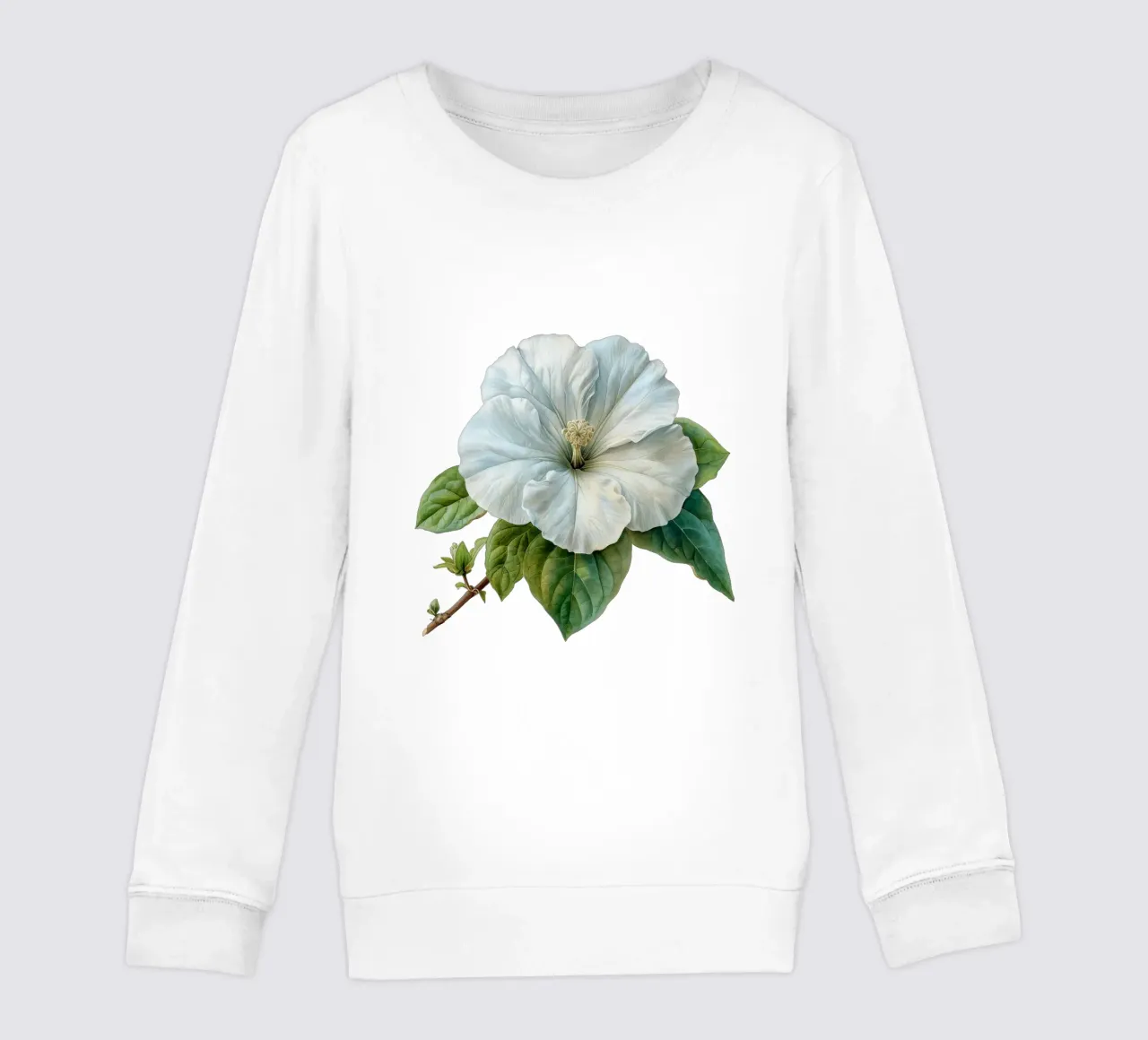 Browallia Fiore 1 felpa bambino da Bold Blooms
