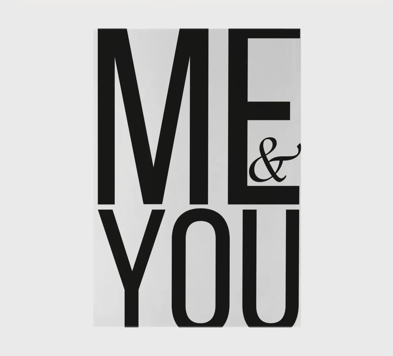 ME AND YOU notebook by Flo Klein