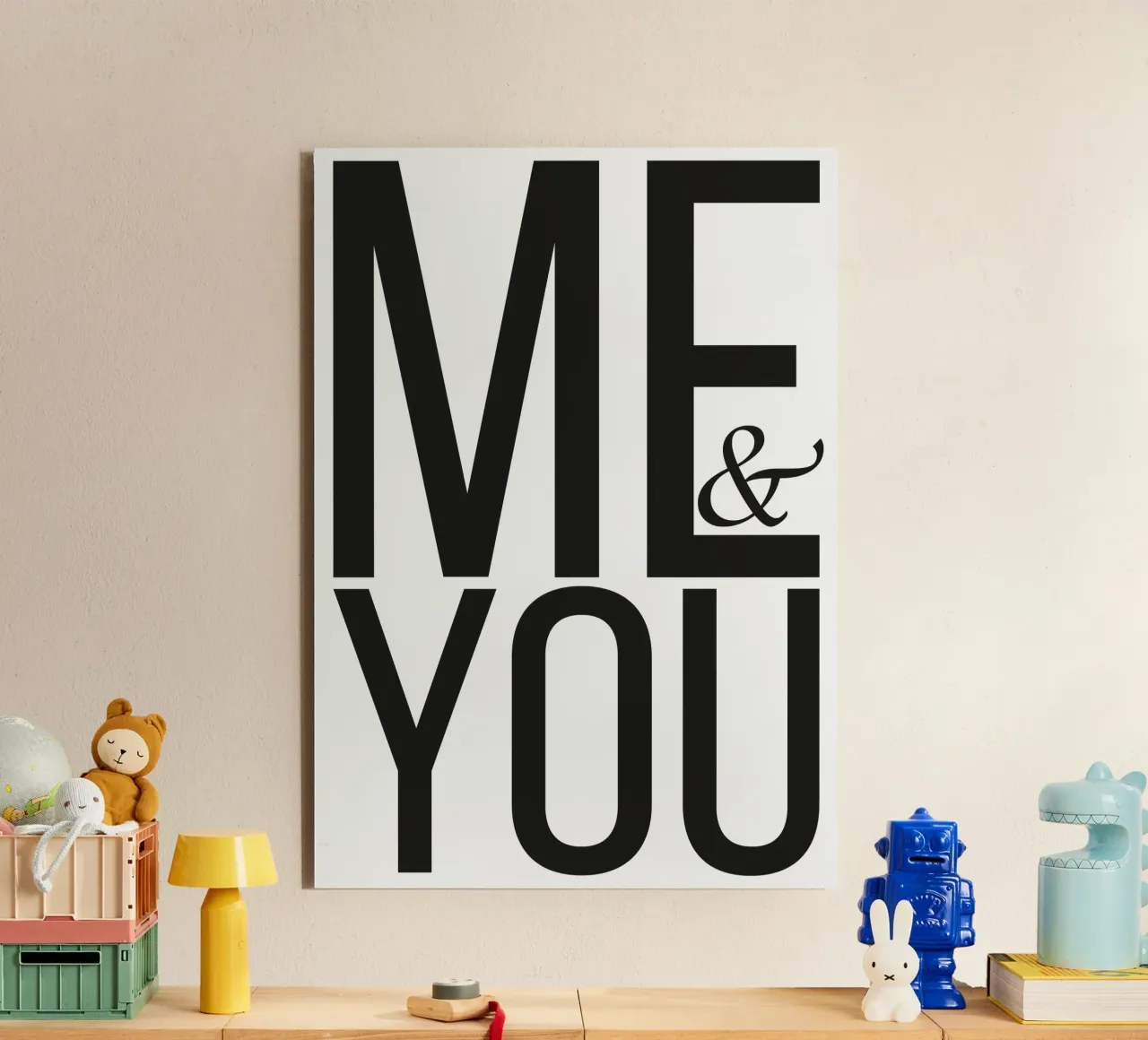 ME AND YOU alluminio dibond da Flo Klein
