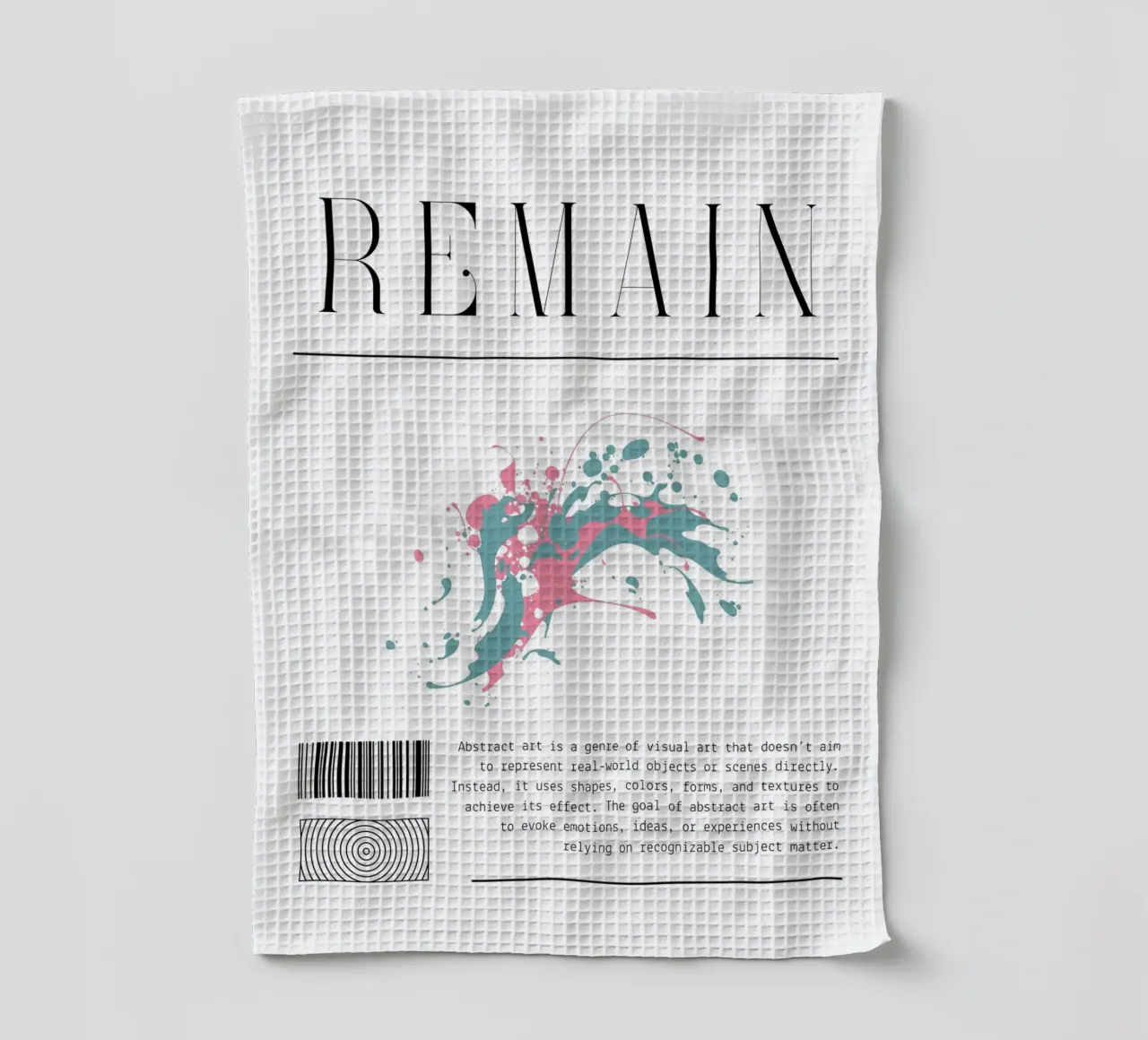 REMAIN | 21 canovaccio da cucina da Einfach Uebel