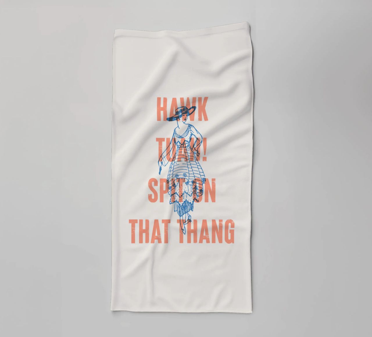 Hawk Tuah! Spuck auf das Ding Handtuch von Vintagrafica