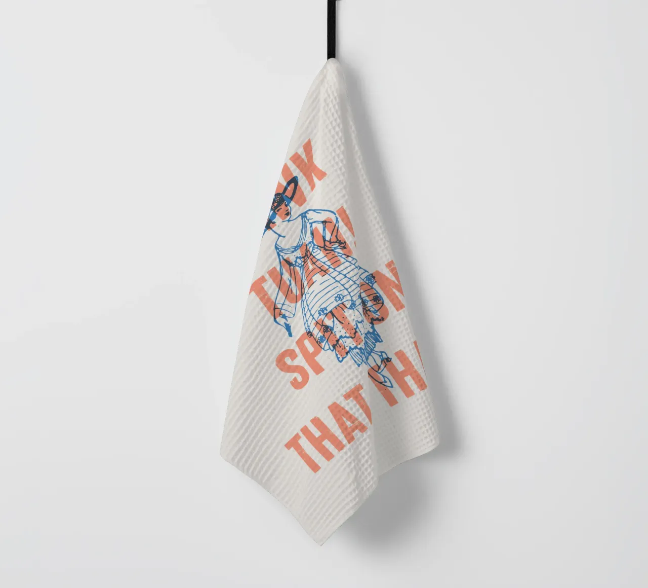 Hawk Tuah! Sputa su quel coso canovaccio da cucina da Vintagrafica