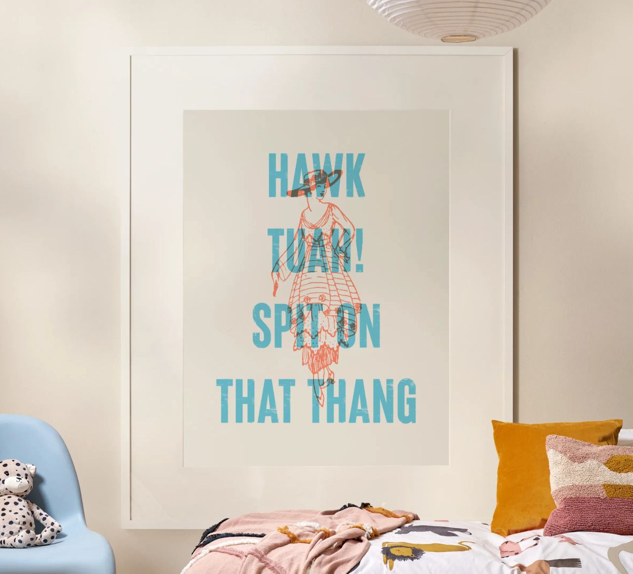 Hawk Tuah Spit on That Thang! Hahnemühle von Vintagrafica