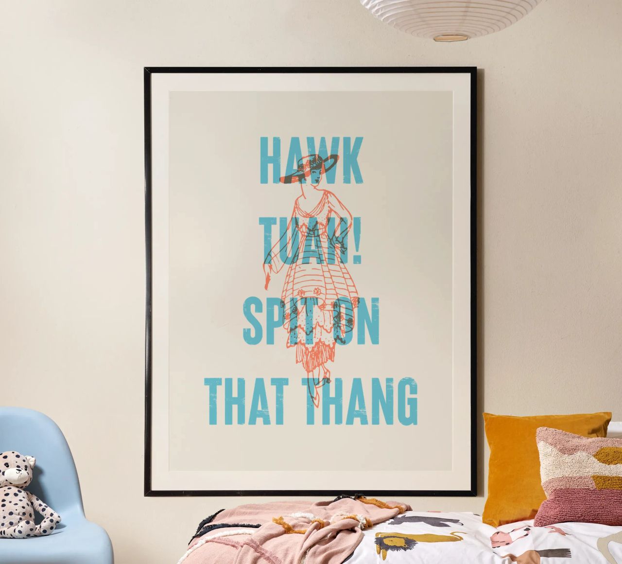 Hawk Tuah Spit on That Thang! Hahnemühle von Vintagrafica