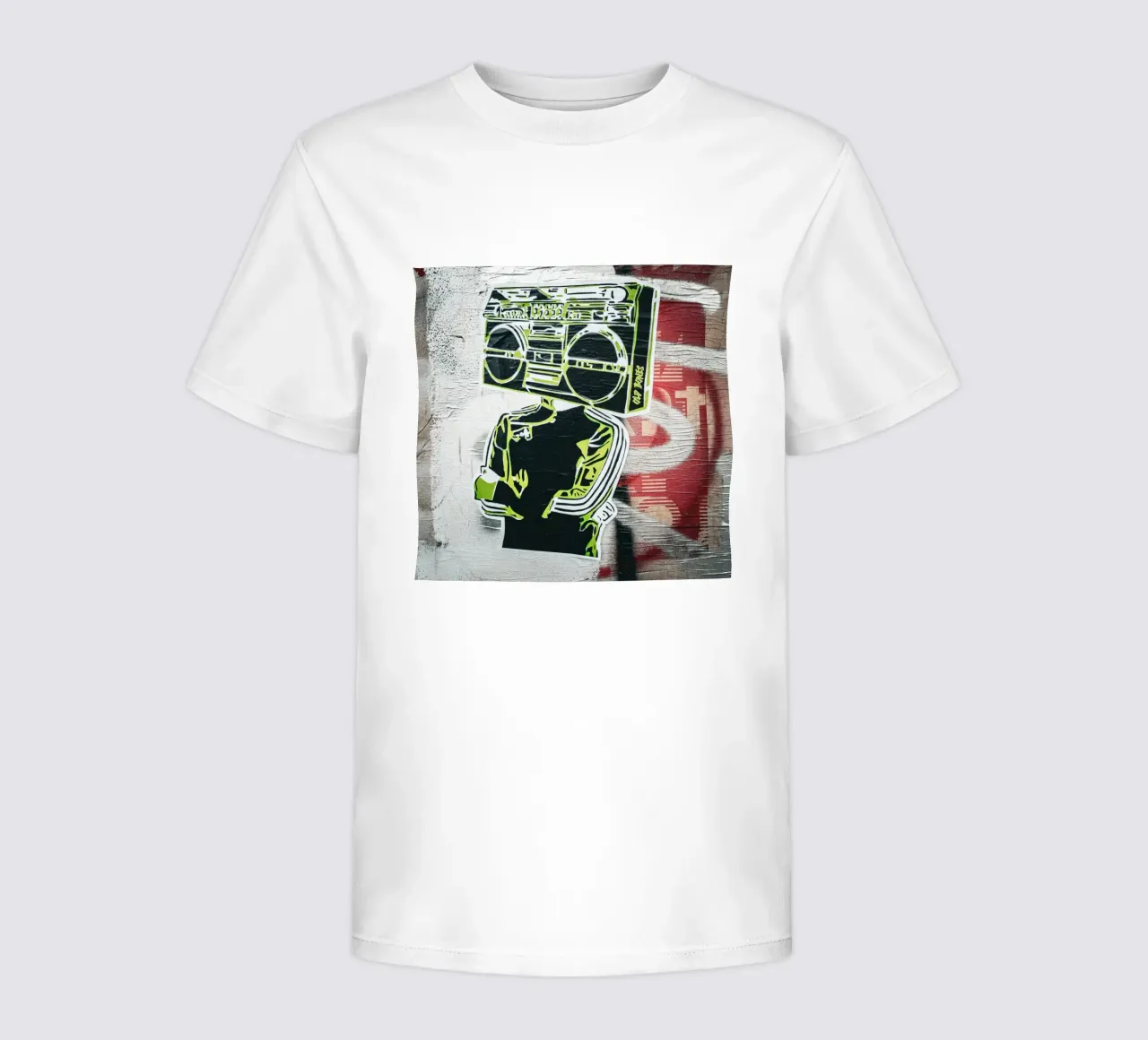 Hip Hop Head kids t-shirt by Flo Klein