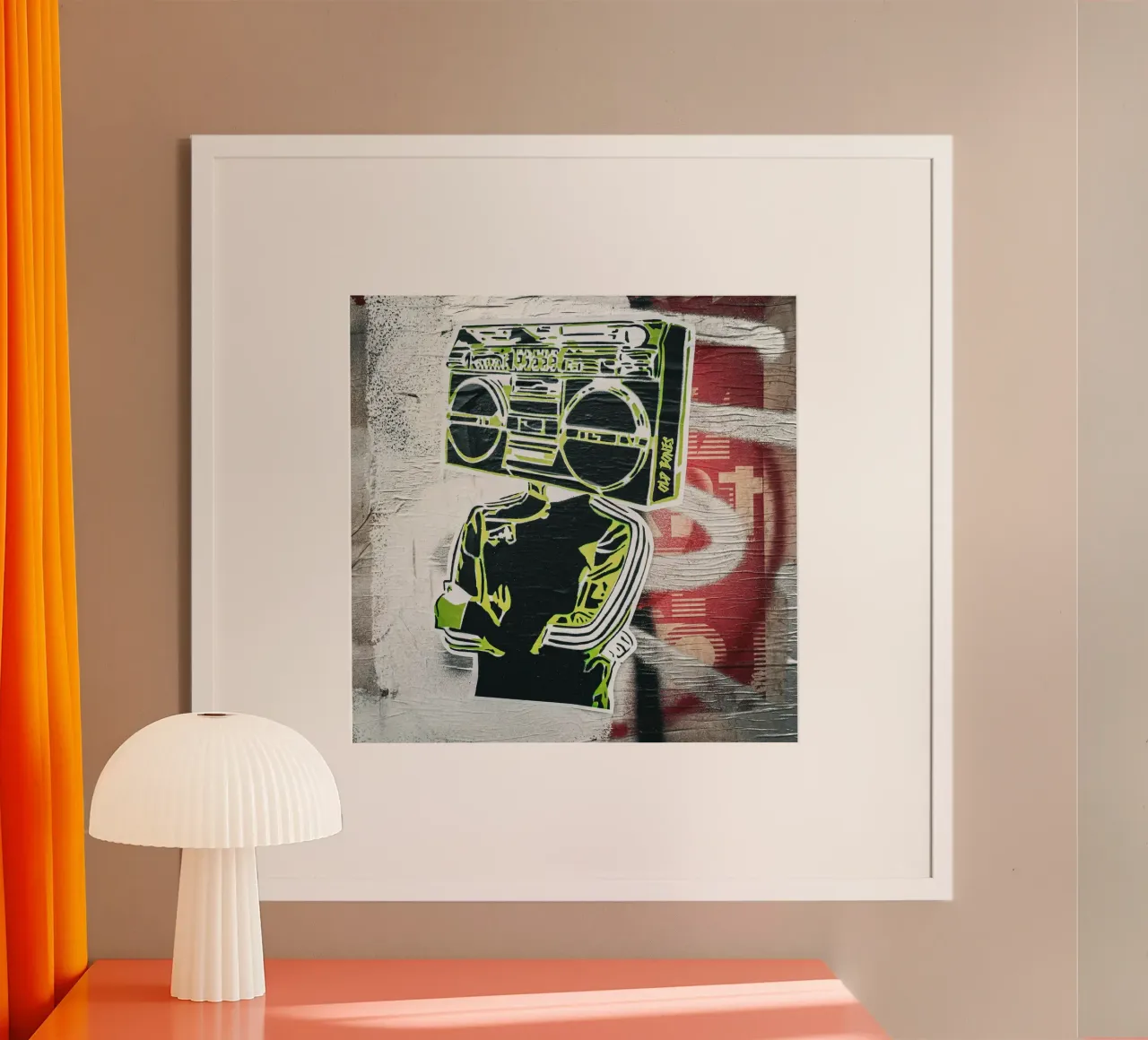 Hip Hop Head hahnemühle by Flo Klein