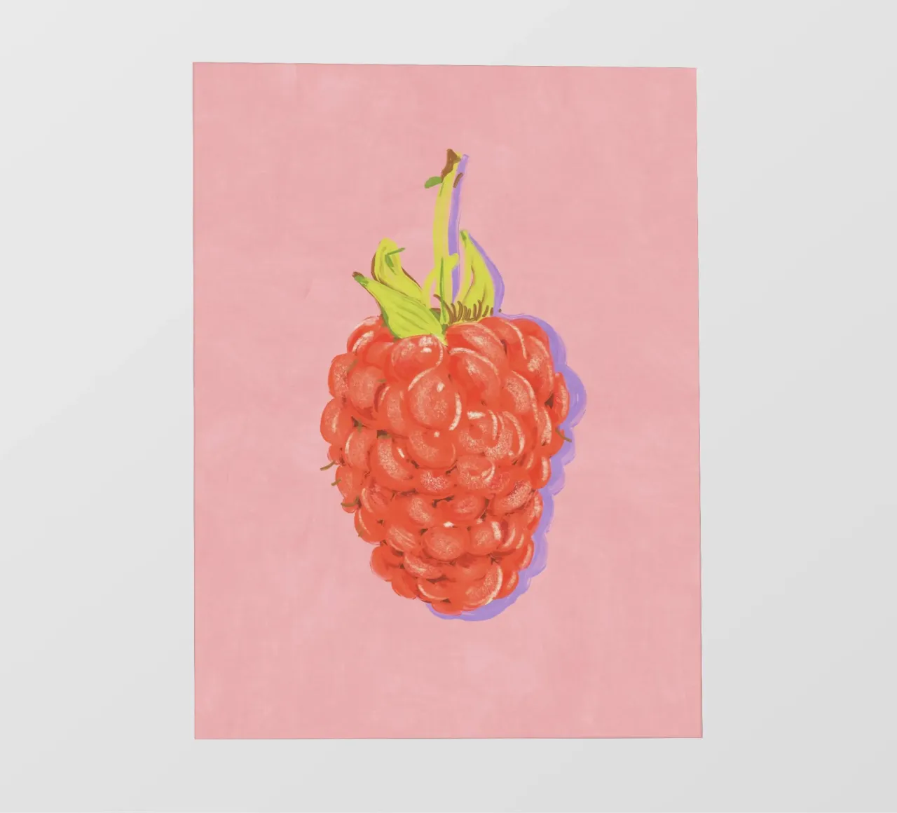 Raspberry Backlit Folie von GigiRosado