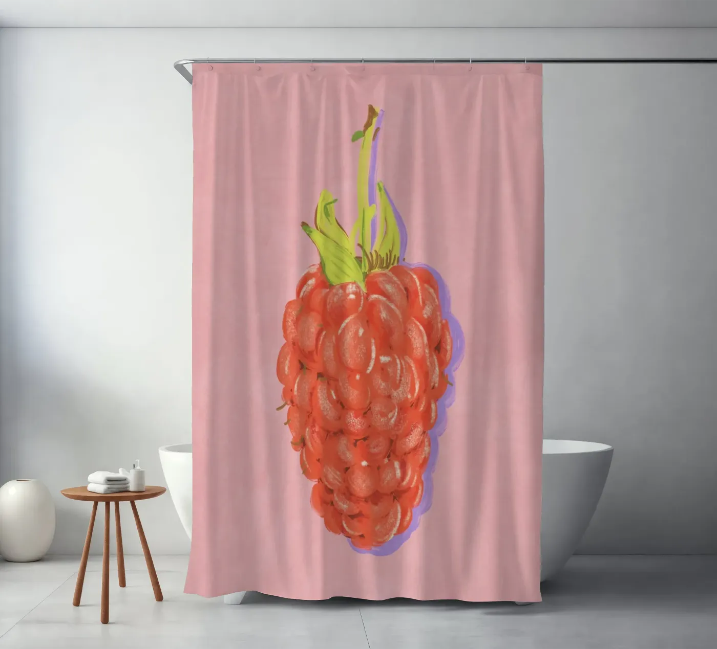 Raspberry Duschvorhang von GigiRosado