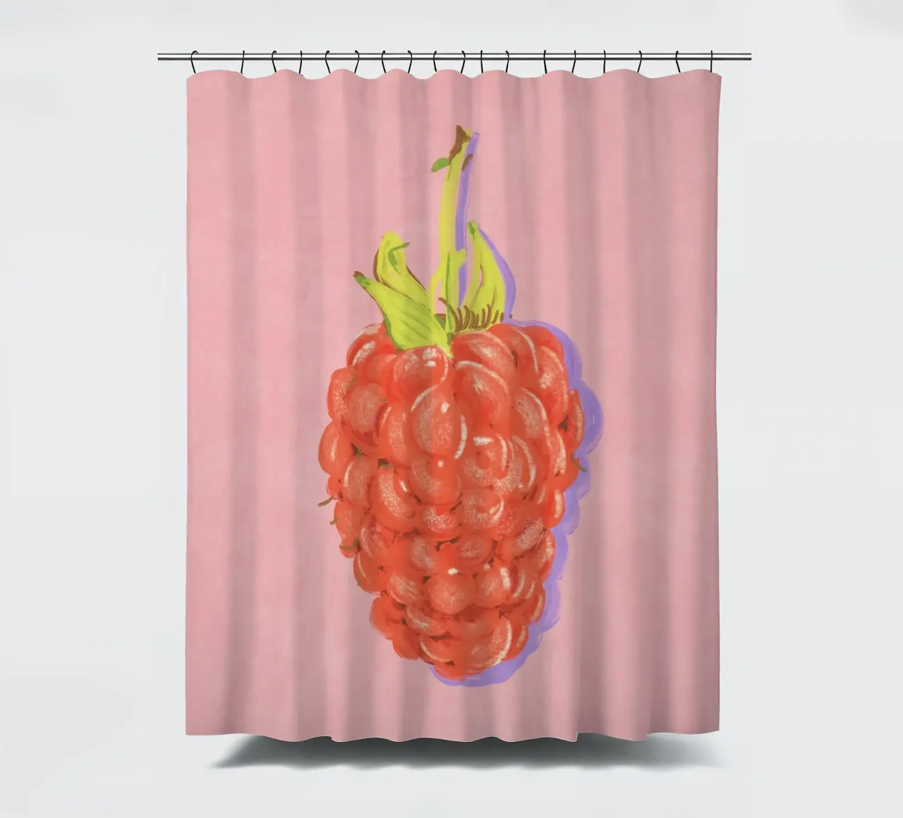 Raspberry Duschvorhang von GigiRosado