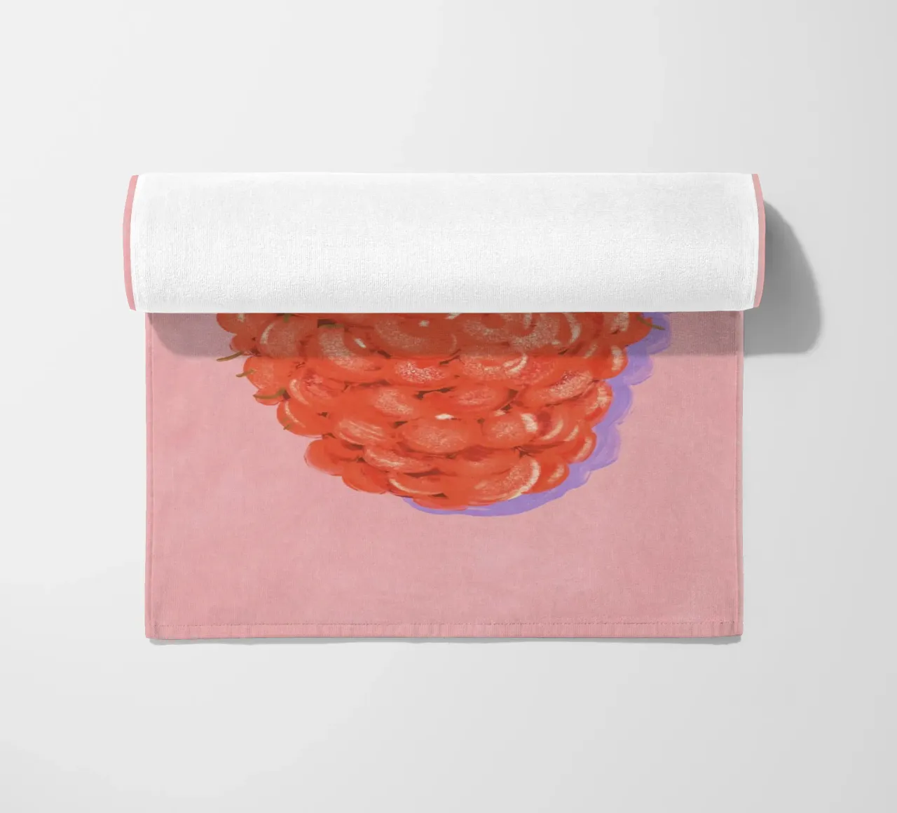 Raspberry Strandtuch von GigiRosado