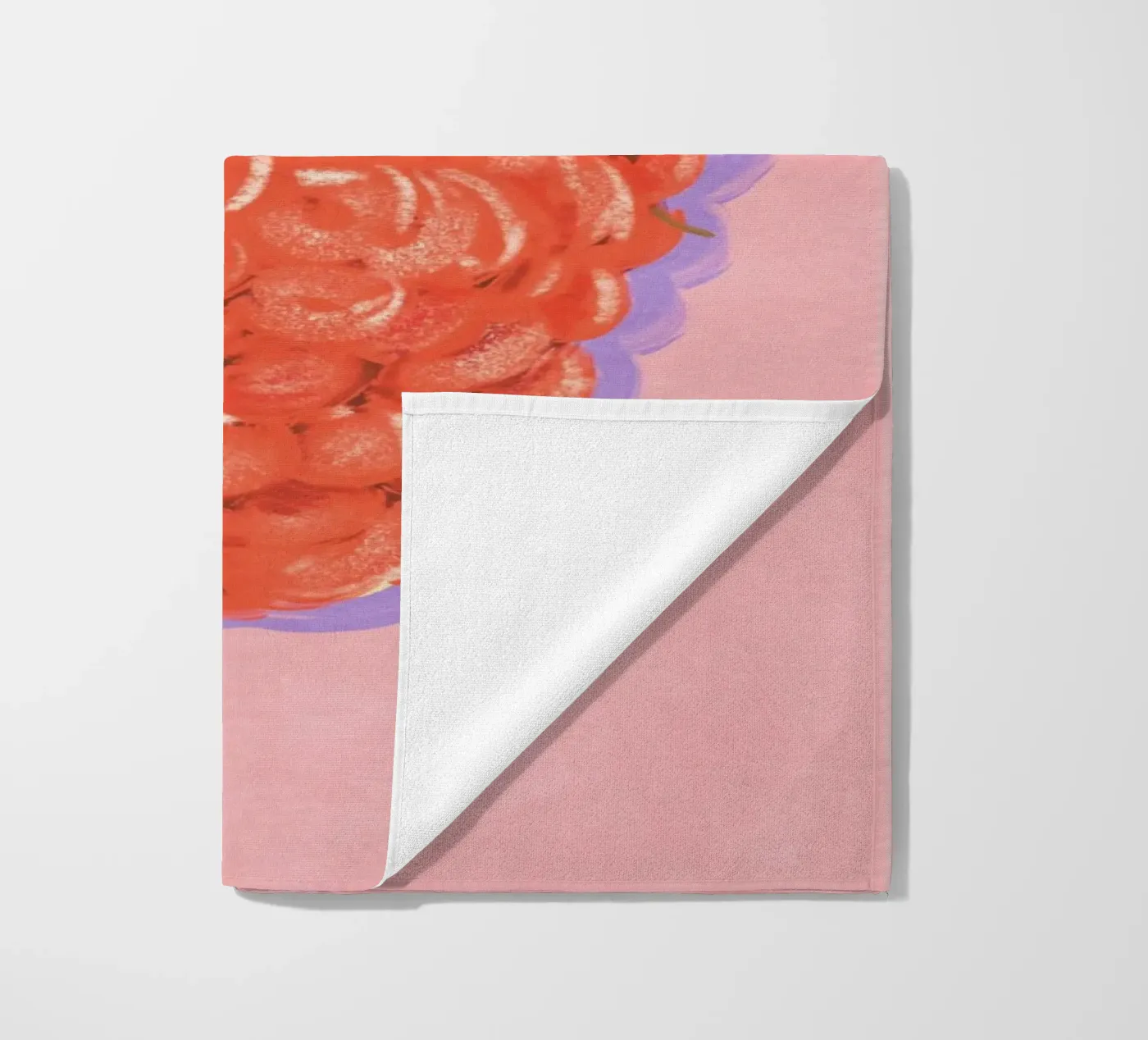 Raspberry strandhanddoek van GigiRosado
