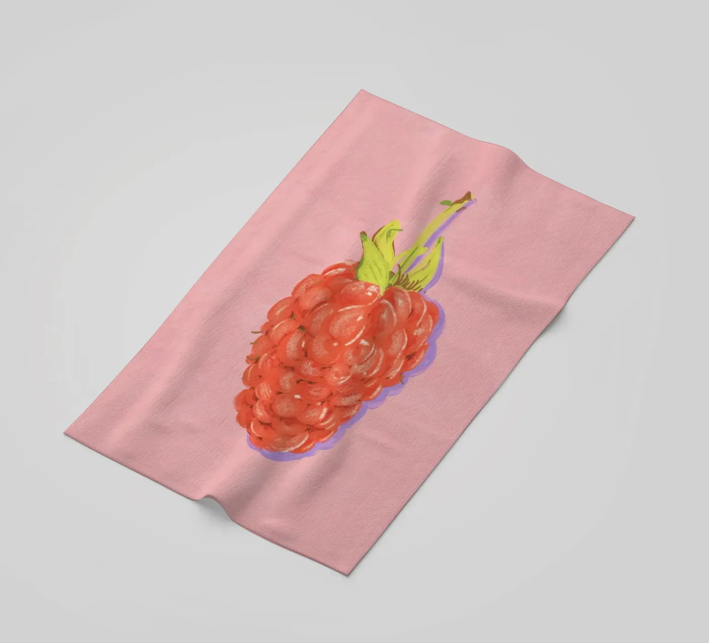 Raspberry strandhanddoek van GigiRosado