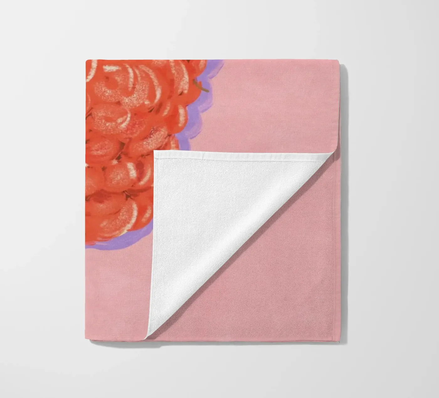 Raspberry strandhanddoek van GigiRosado