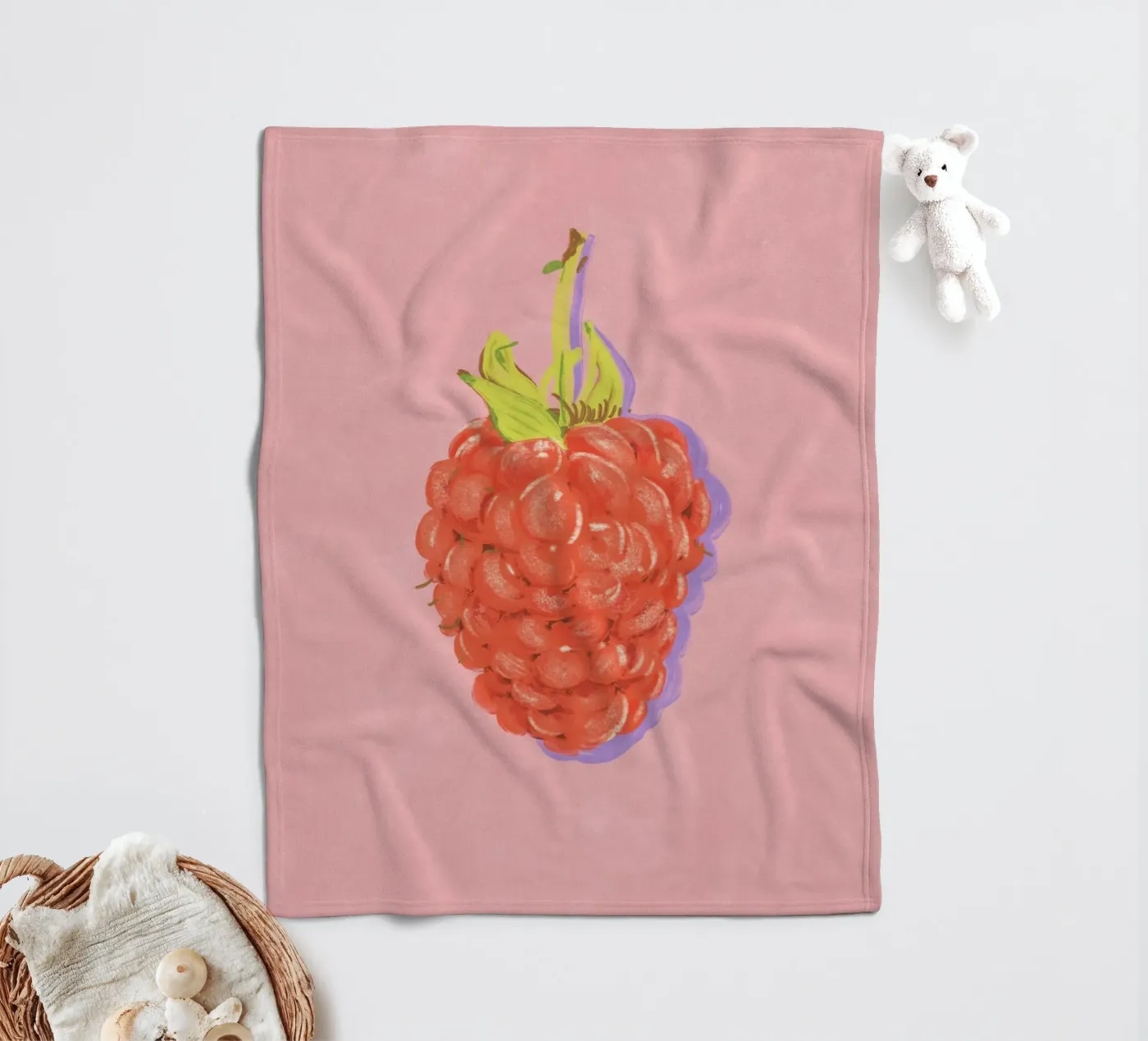 Raspberry coperta in pile da GigiRosado