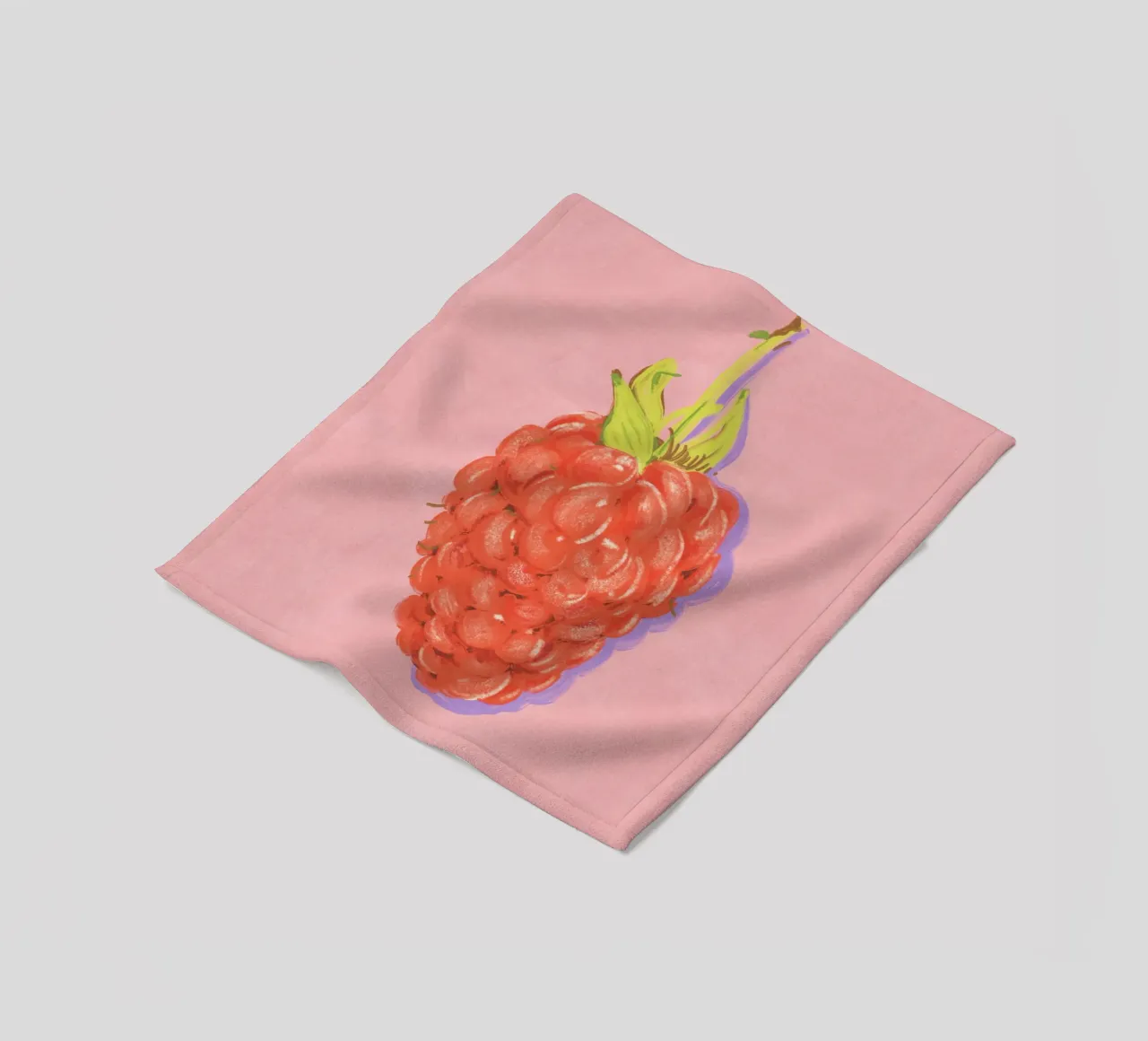 Raspberry fleecedeken van GigiRosado