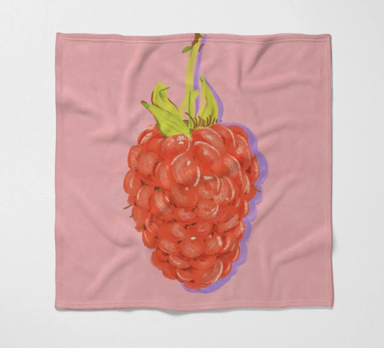 Raspberry manta de franela de GigiRosado
