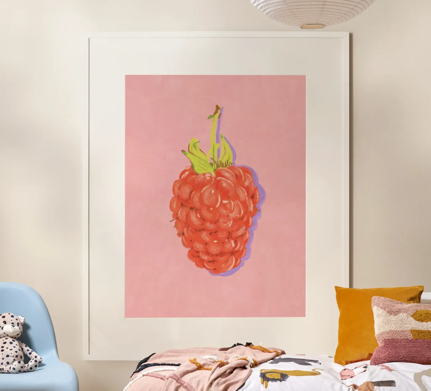 Raspberry Poster von GigiRosado