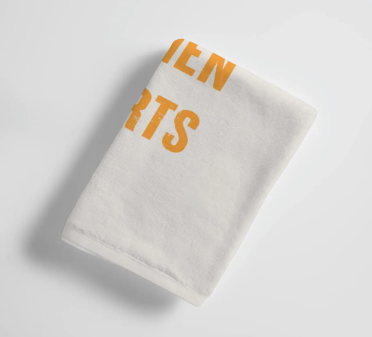 Everyone Watches Women's Sports towel by Vintagrafica