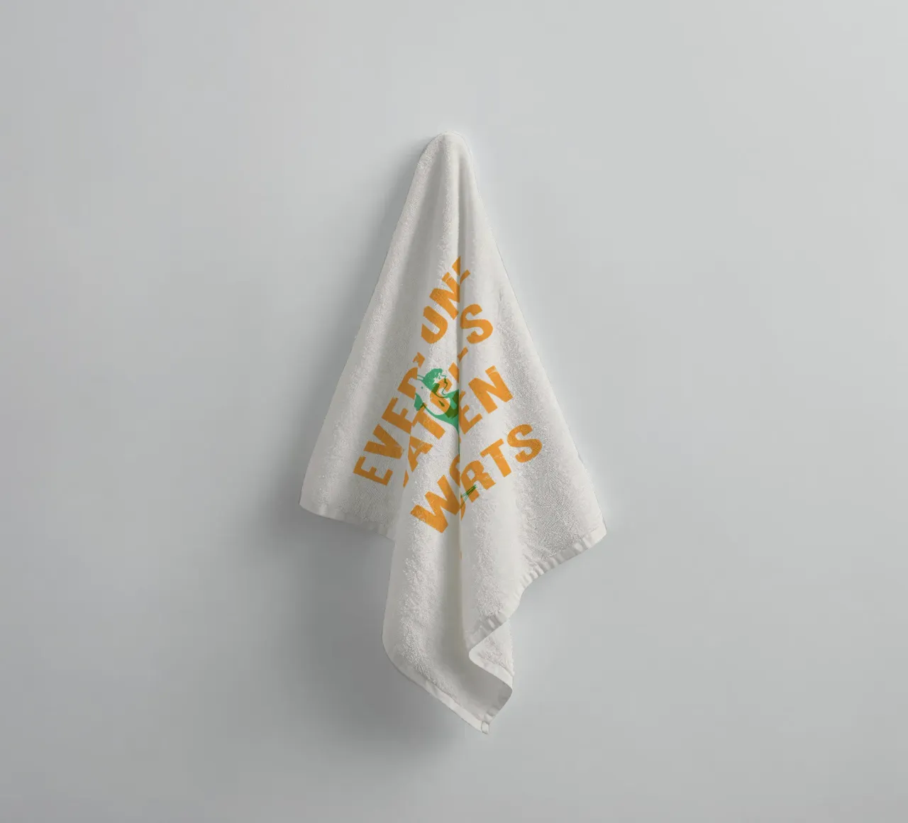 Everyone Watches Women's Sports towel by Vintagrafica