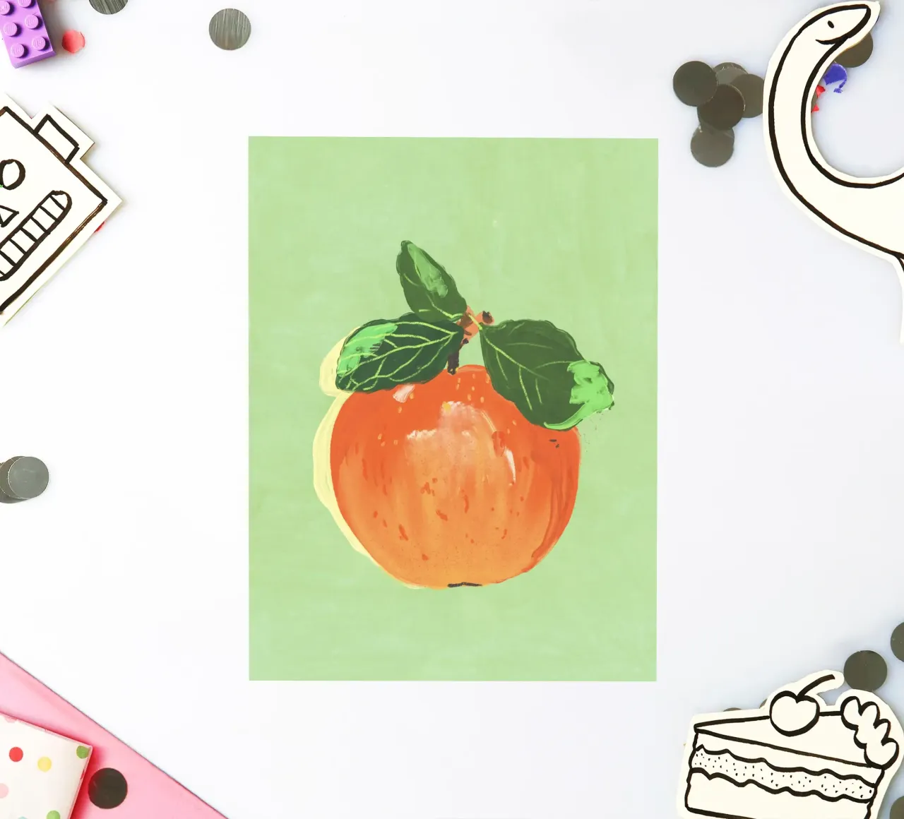 Apple sticker by GigiRosado