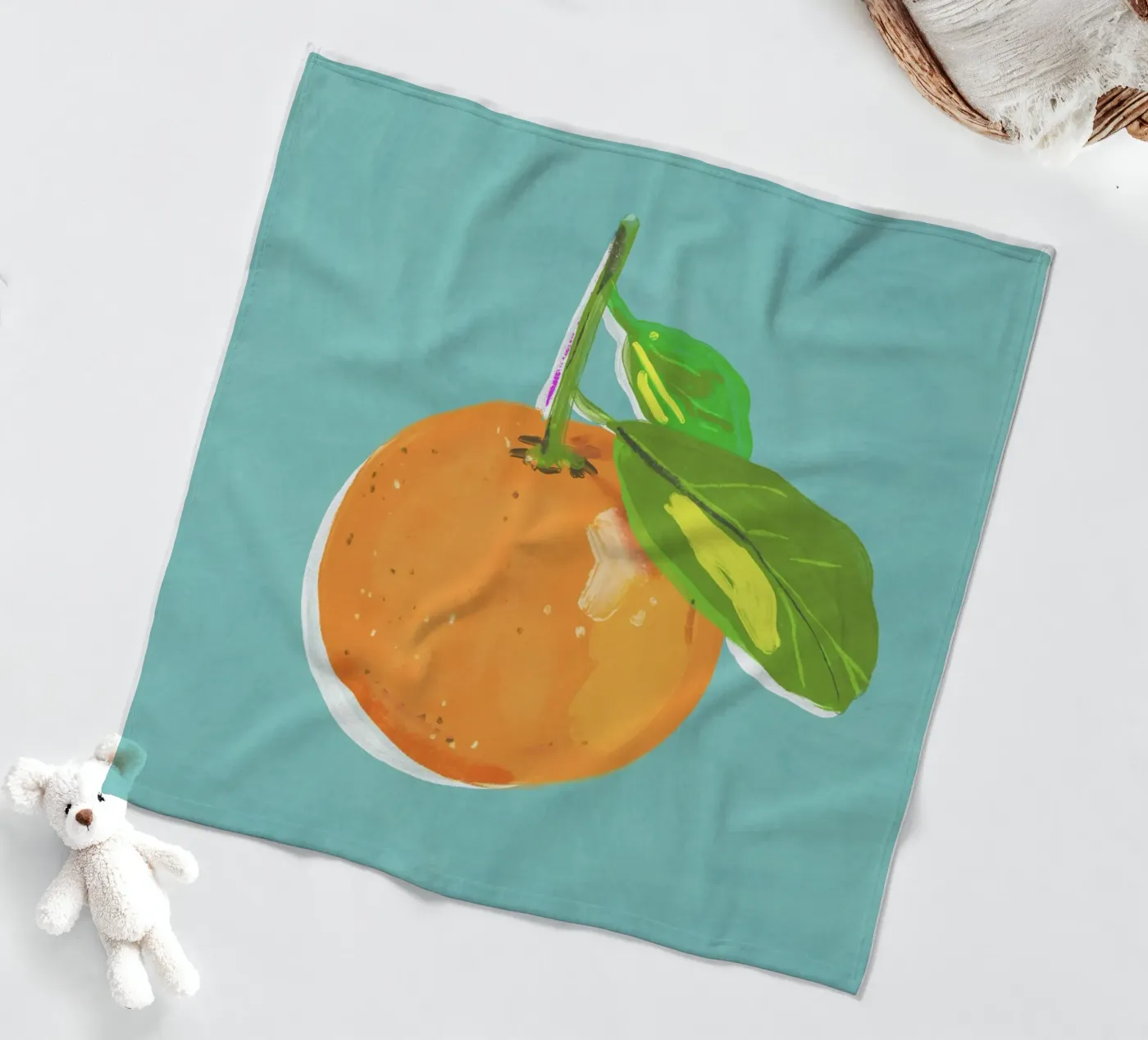 Orange fleecedeken van GigiRosado