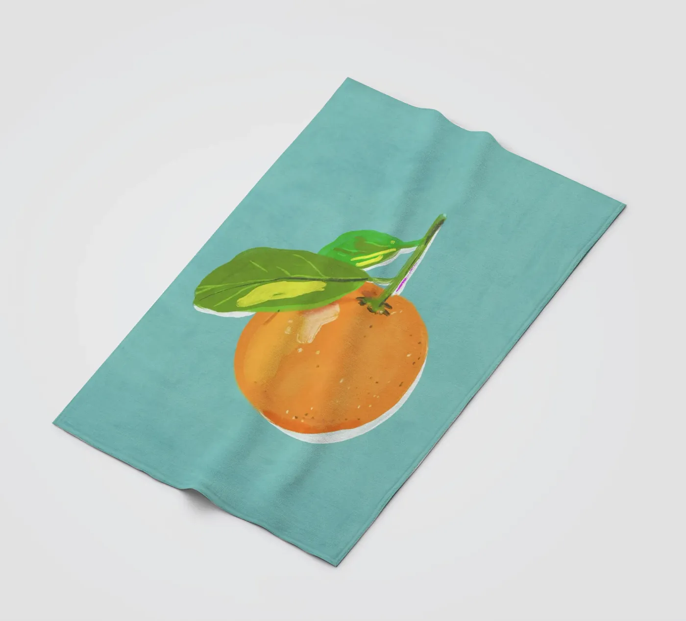 Orange fleecedeken van GigiRosado