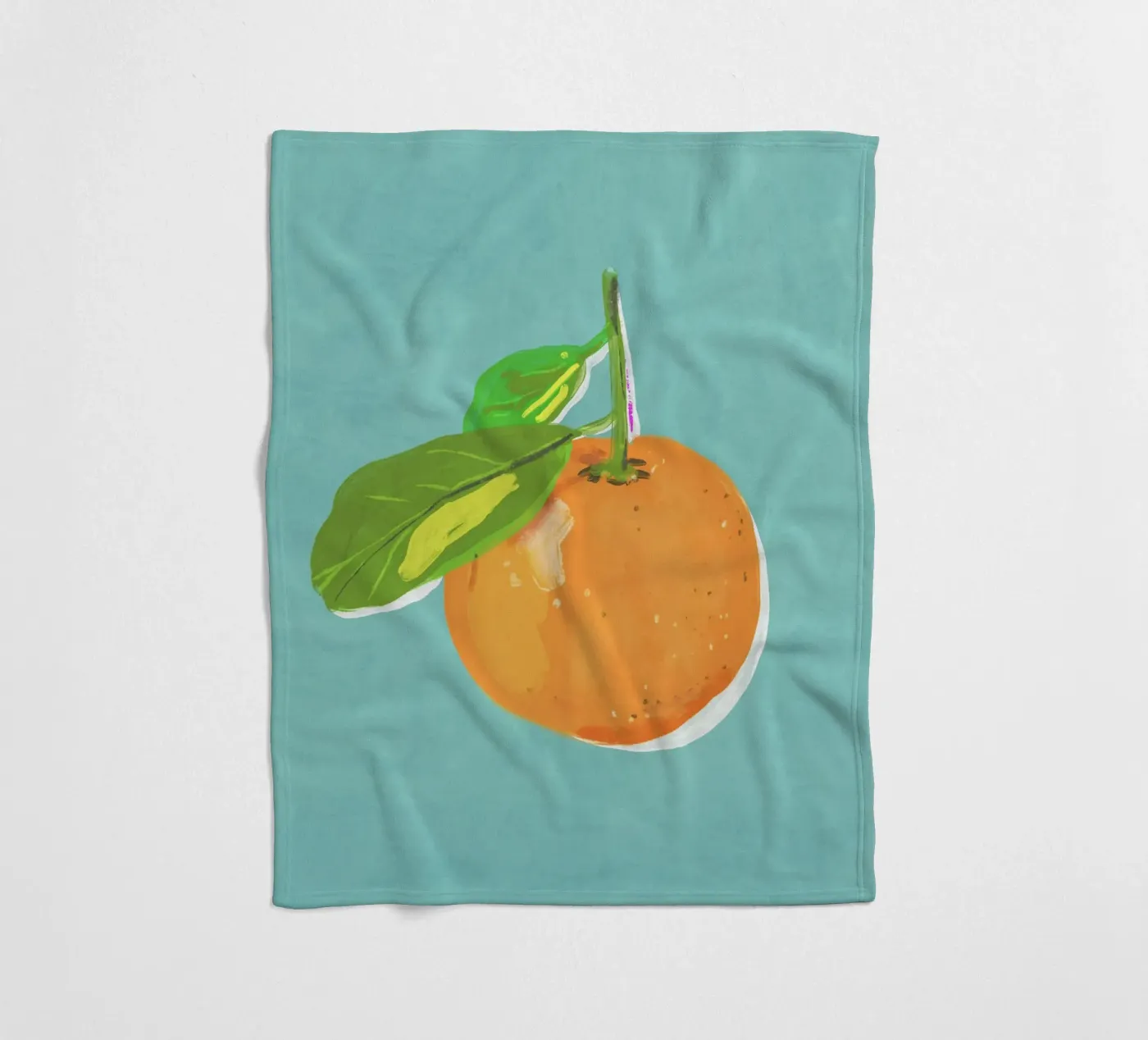 Orange fleecedeken van GigiRosado