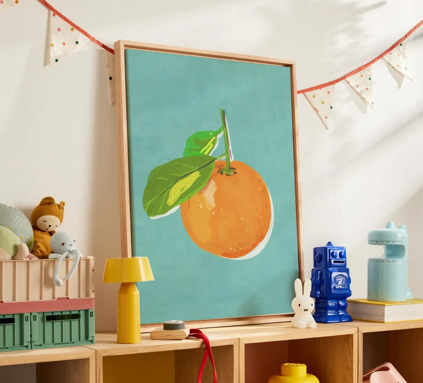 Orange canvas van GigiRosado