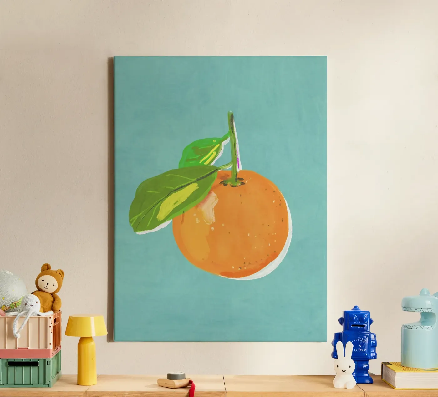 Orange canvas van GigiRosado