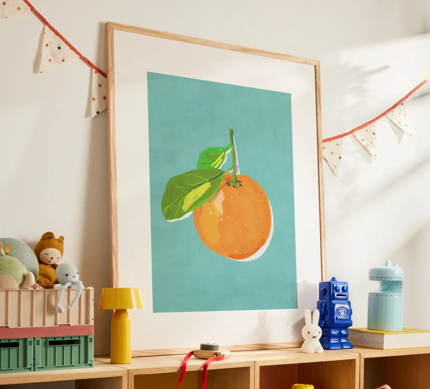 Orange poster van GigiRosado