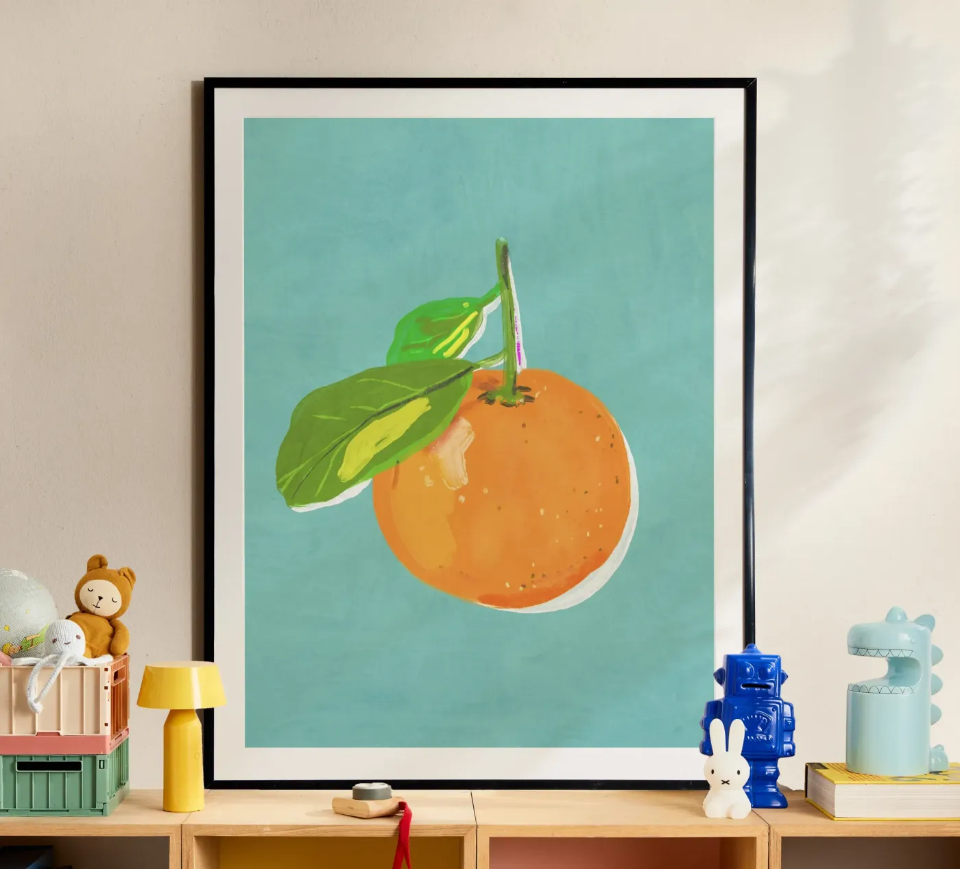 Orange poster van GigiRosado