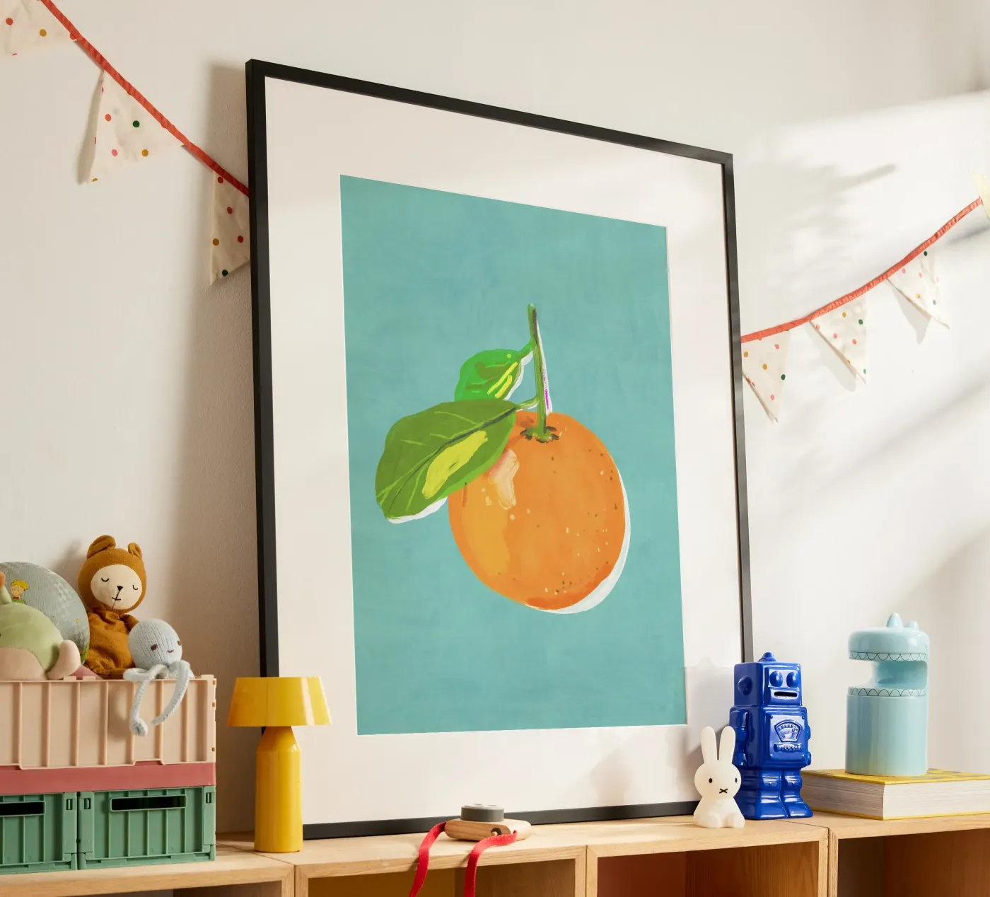 Orange poster van GigiRosado