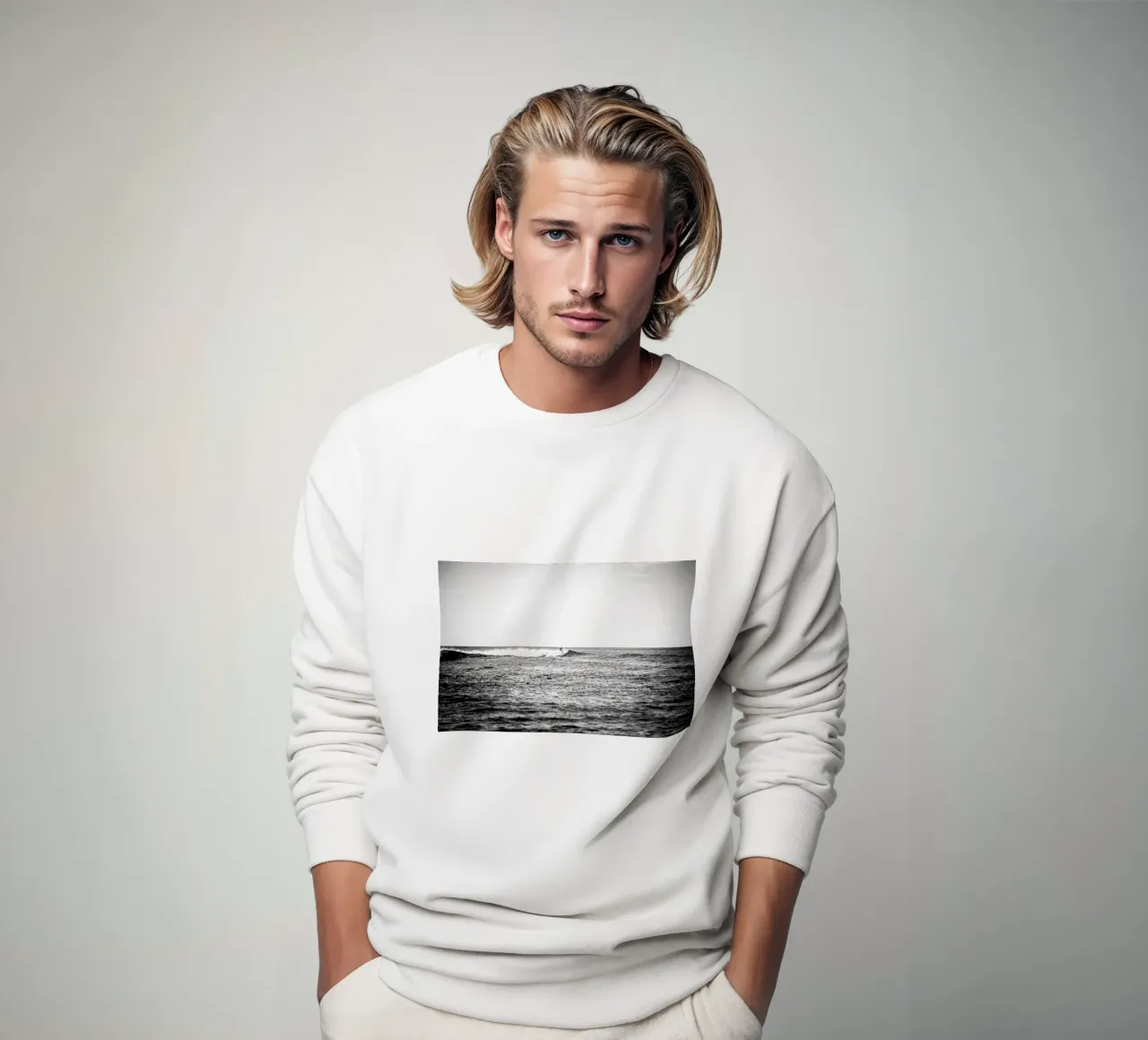 Surfer felpa da Flo Klein