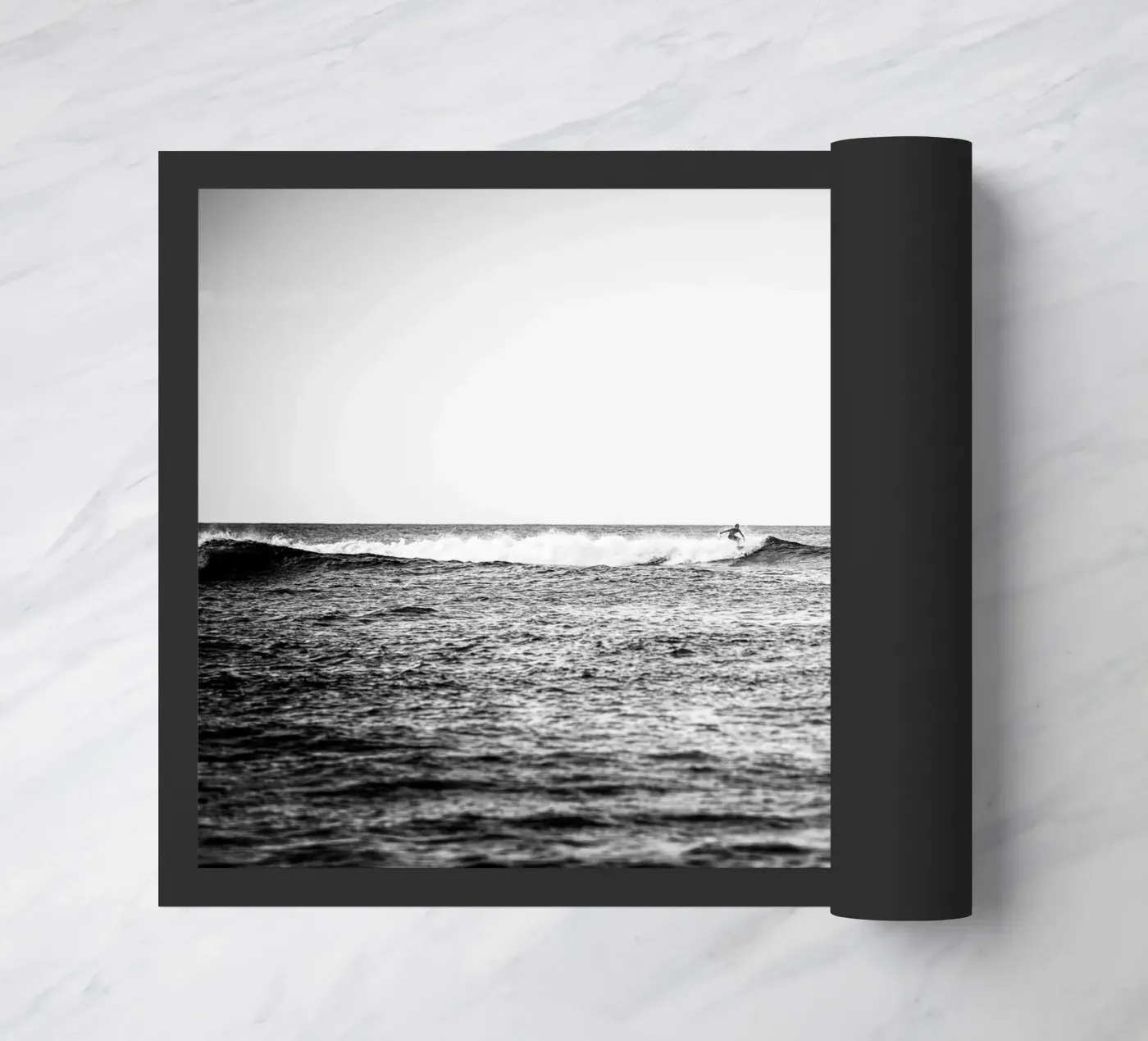 Surfer Fußmatte von Flo Klein Gallery