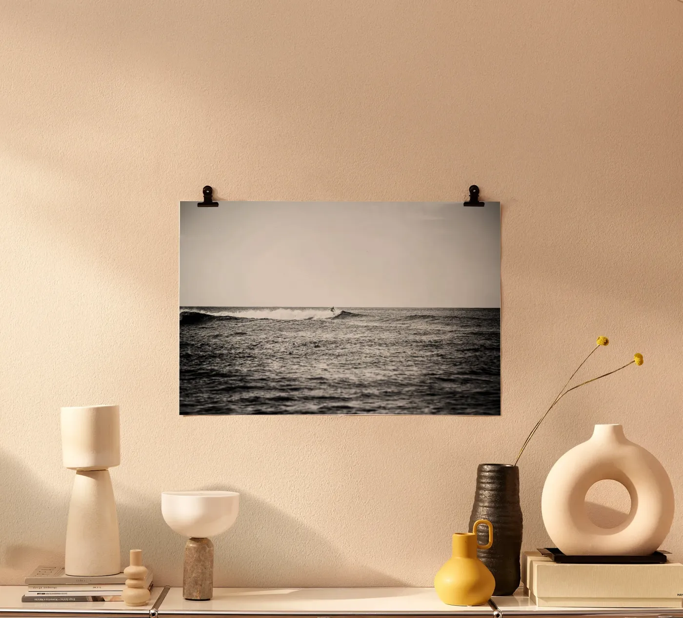 Surfer Poster von Flo Klein Gallery