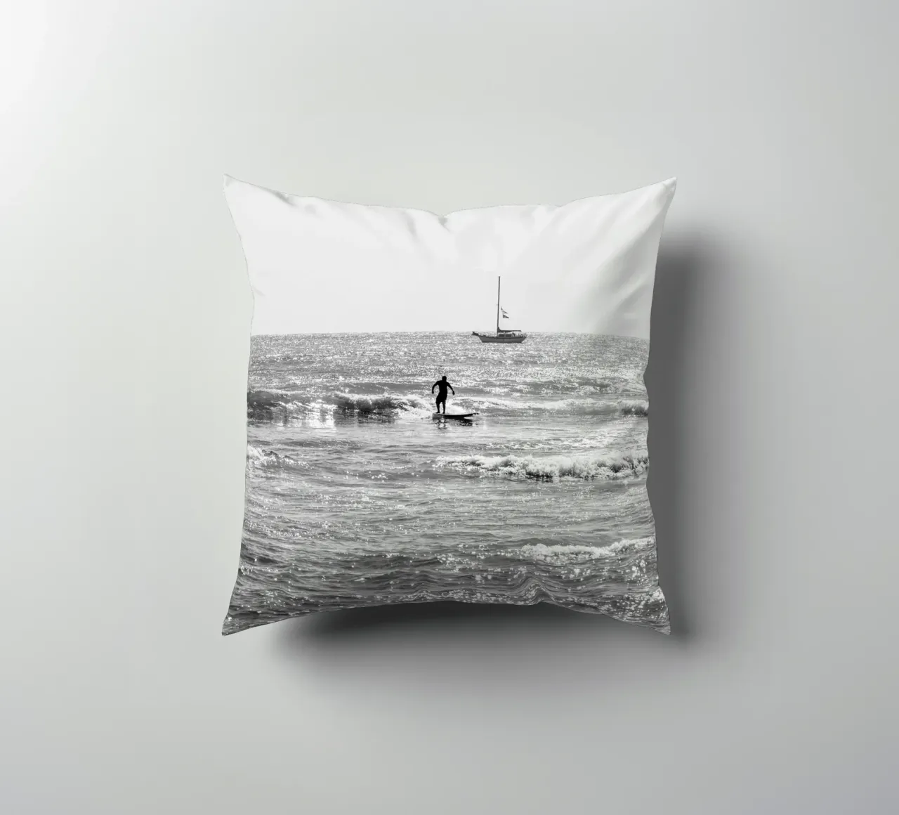 Surfer cuscino da Flo Klein