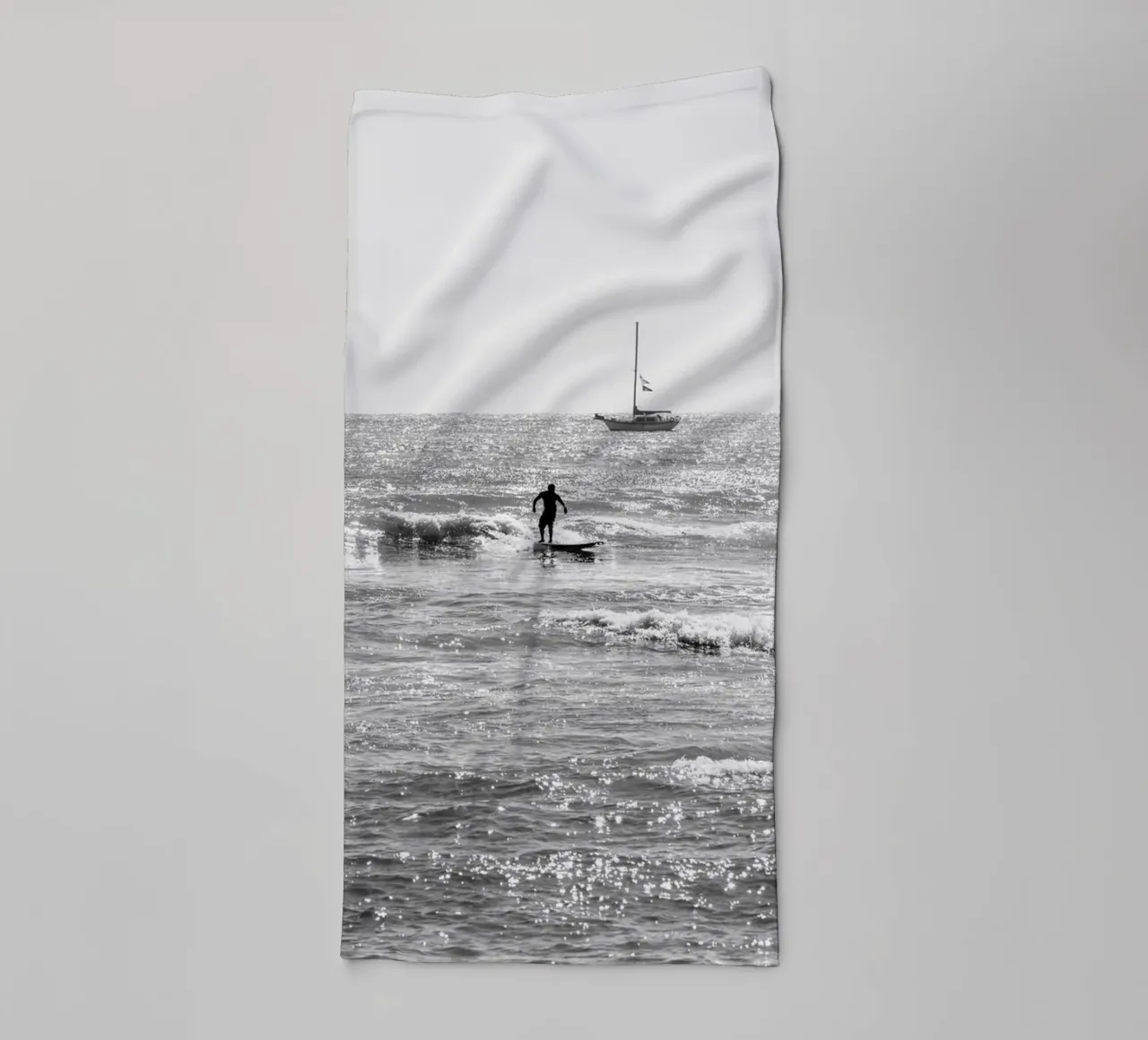 Surfer asciugamano da bagno da Flo Klein
