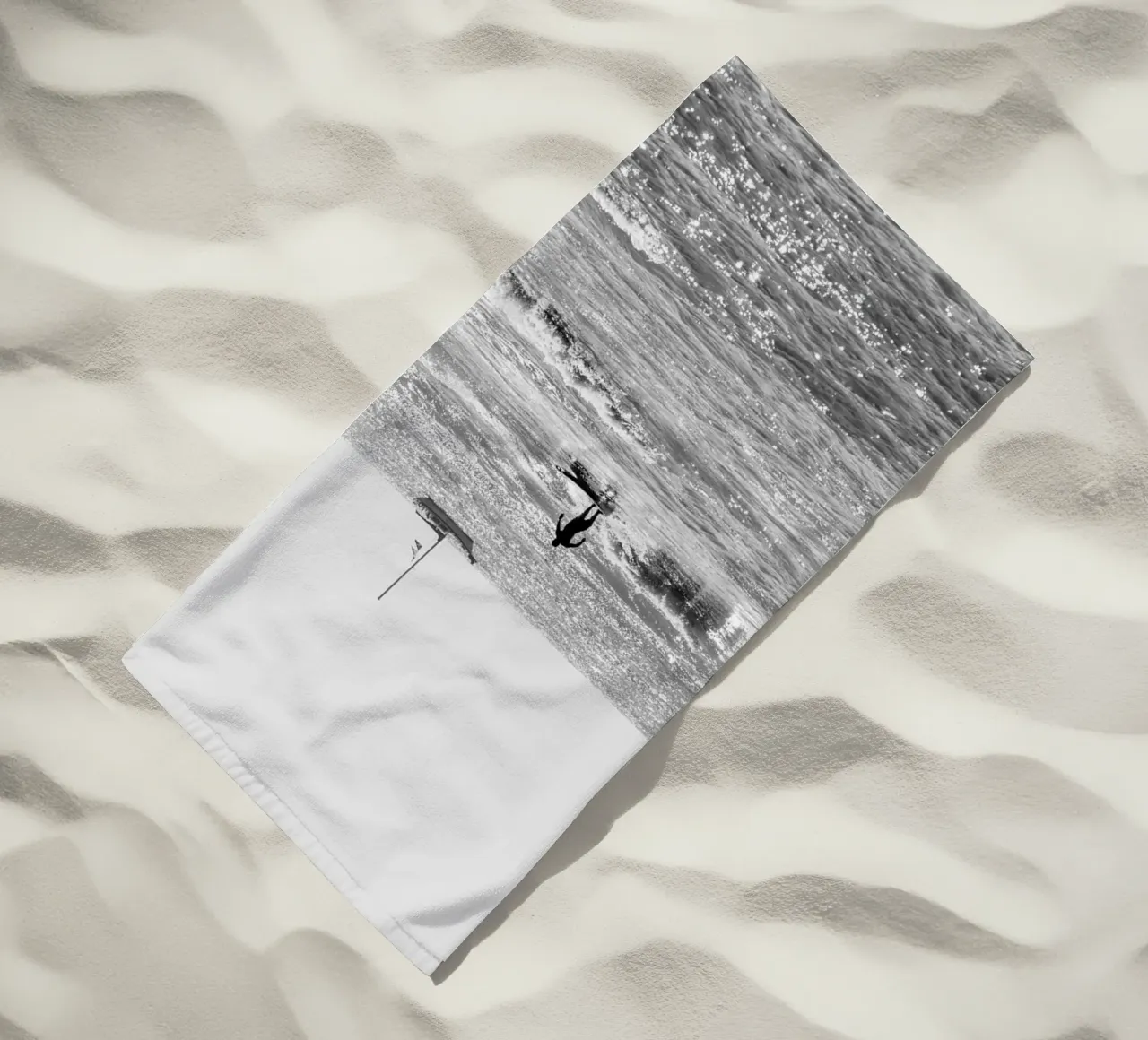 Surfer telo mare da Flo Klein