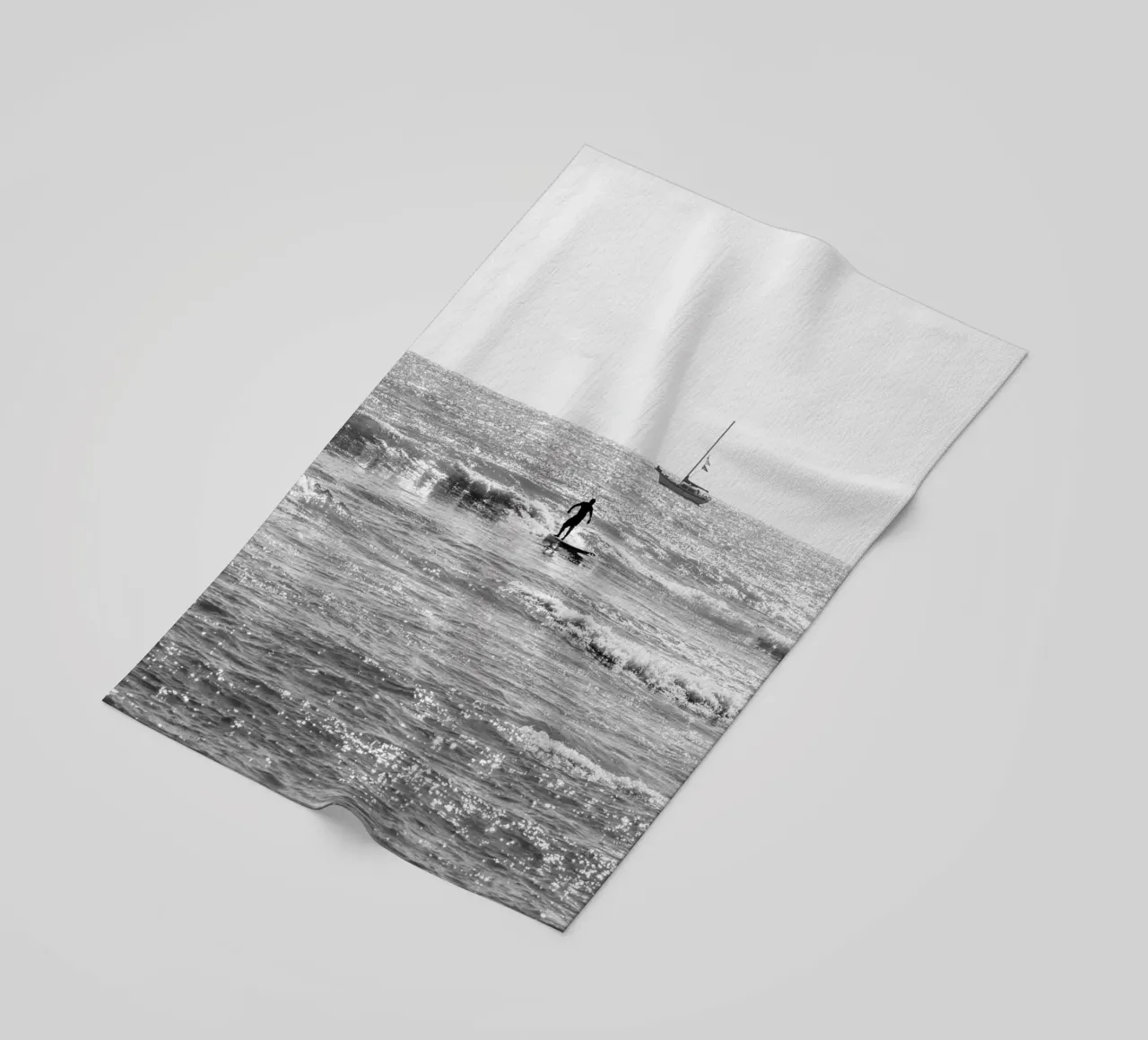 Surfer telo mare da Flo Klein