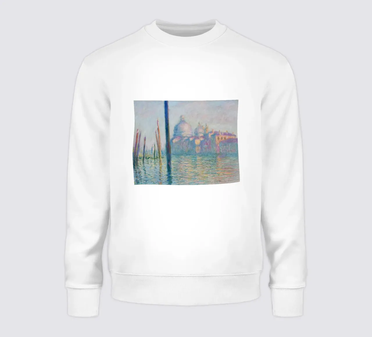 Claude Monet - Il Canal Grande felpa da Timeless Artworks