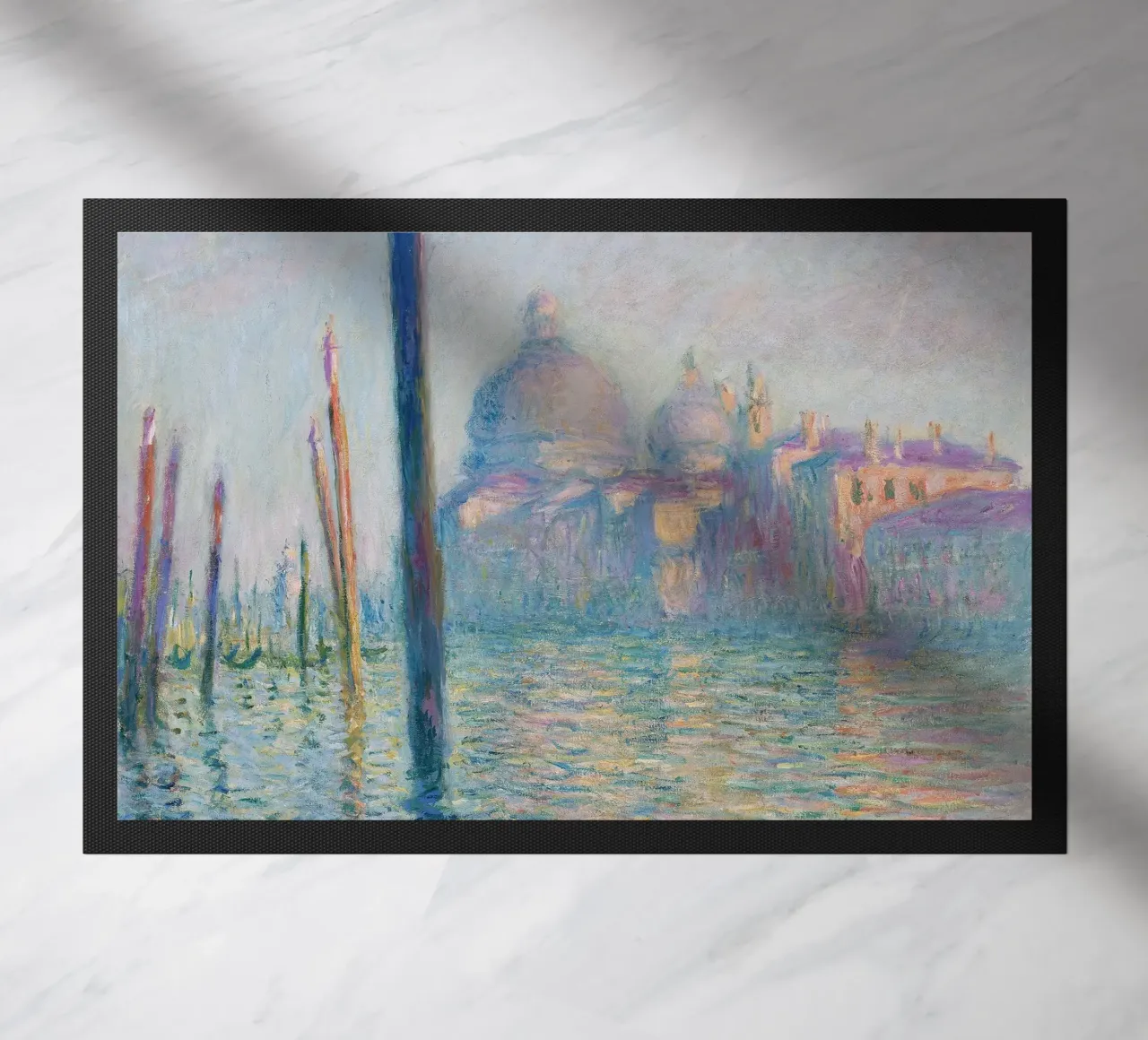 Claude Monet - The Grand Canal doormat by Timeless Artworks
