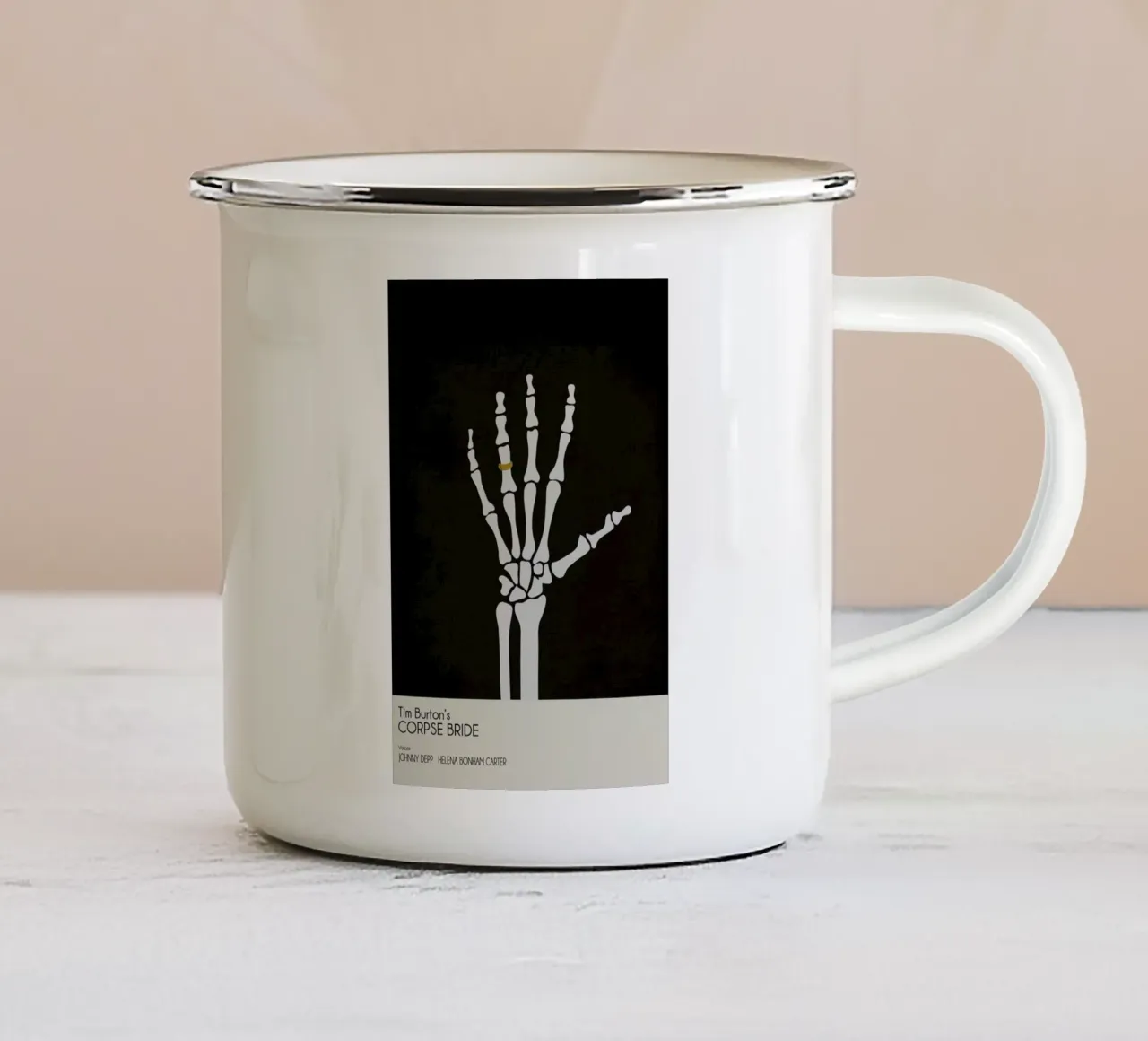The Dead Bride tazza in smalto da AS Art