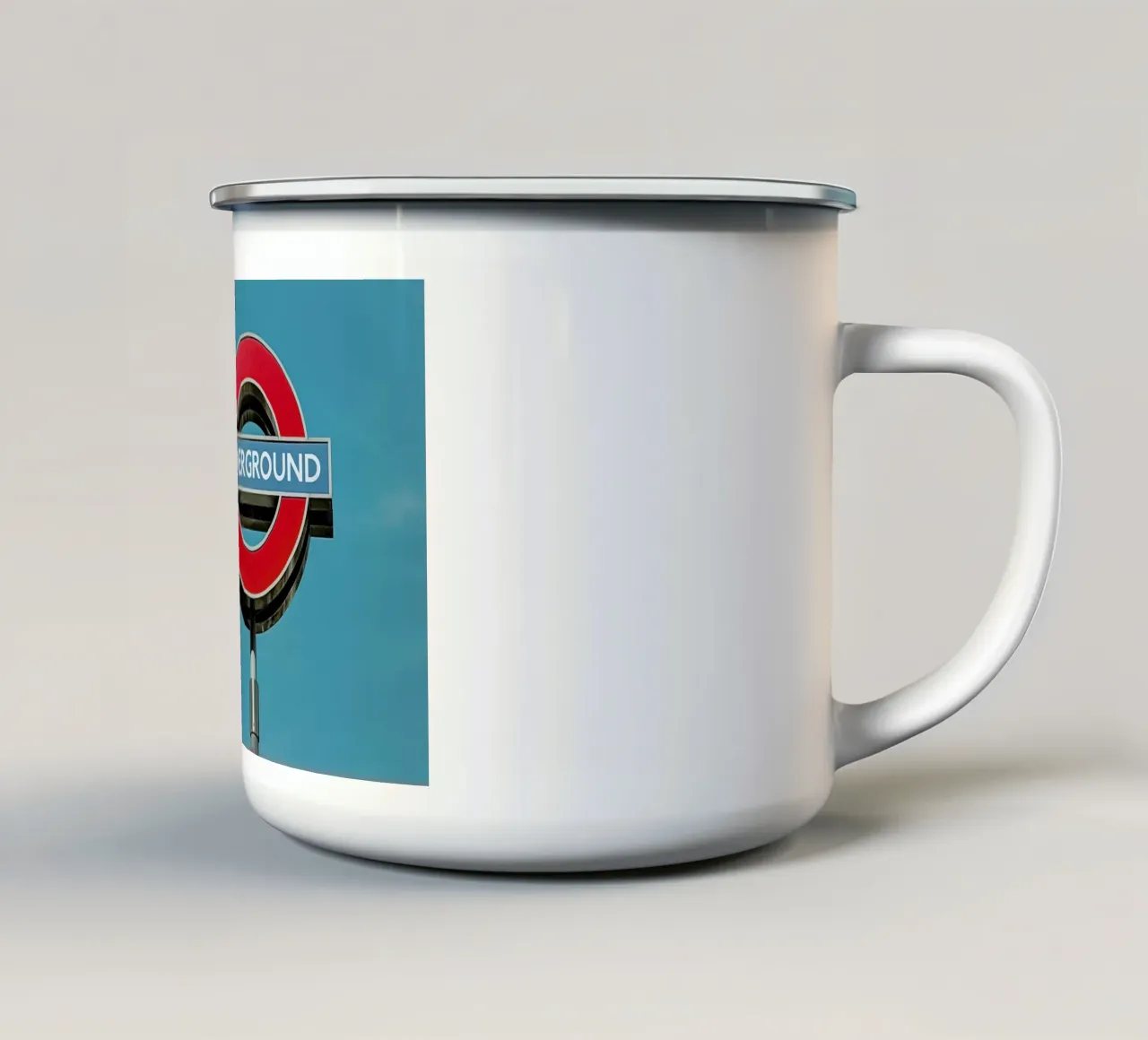 Underground tazza in smalto da Michael Belhadi