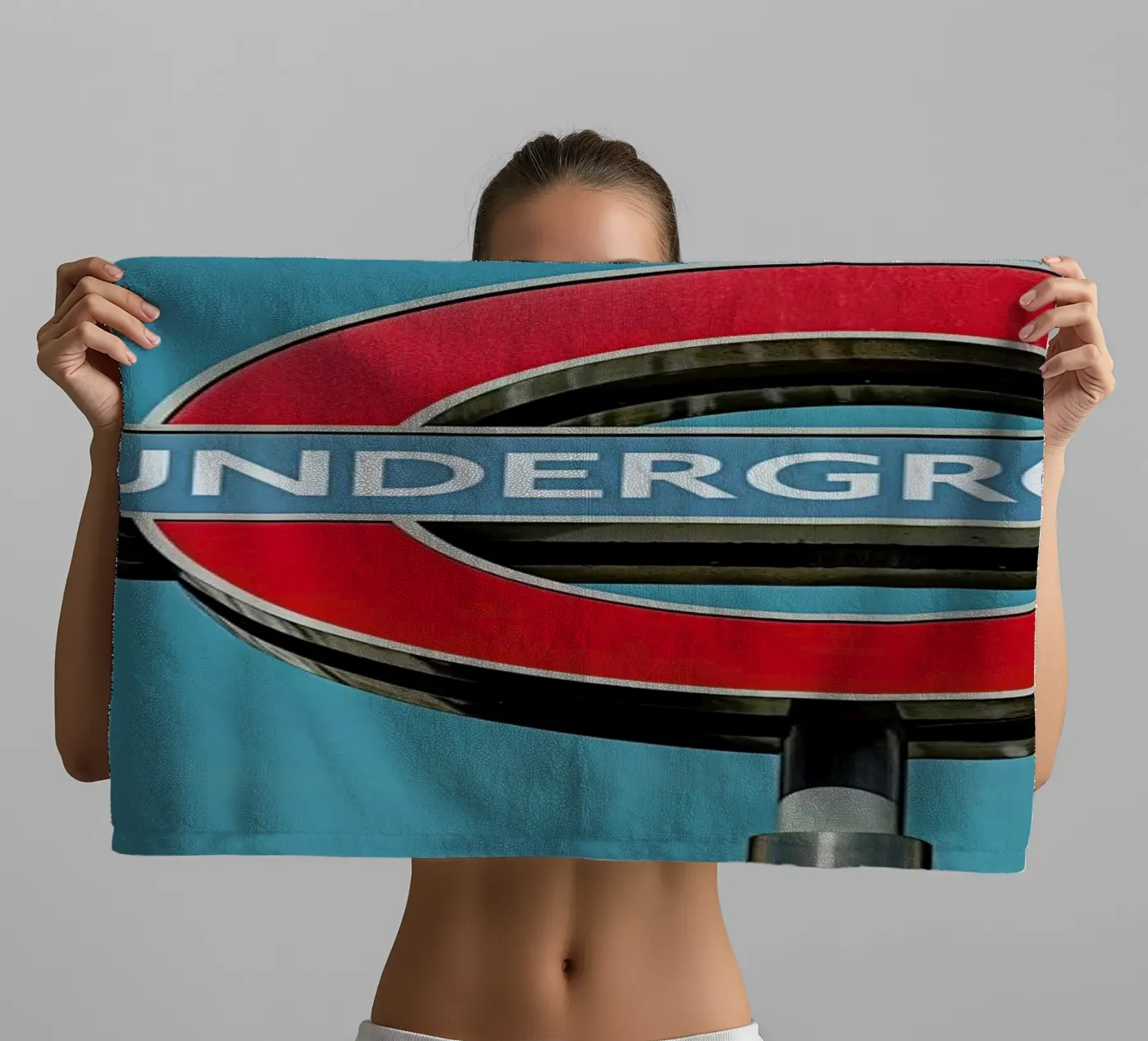 Underground towel by Michael Belhadi