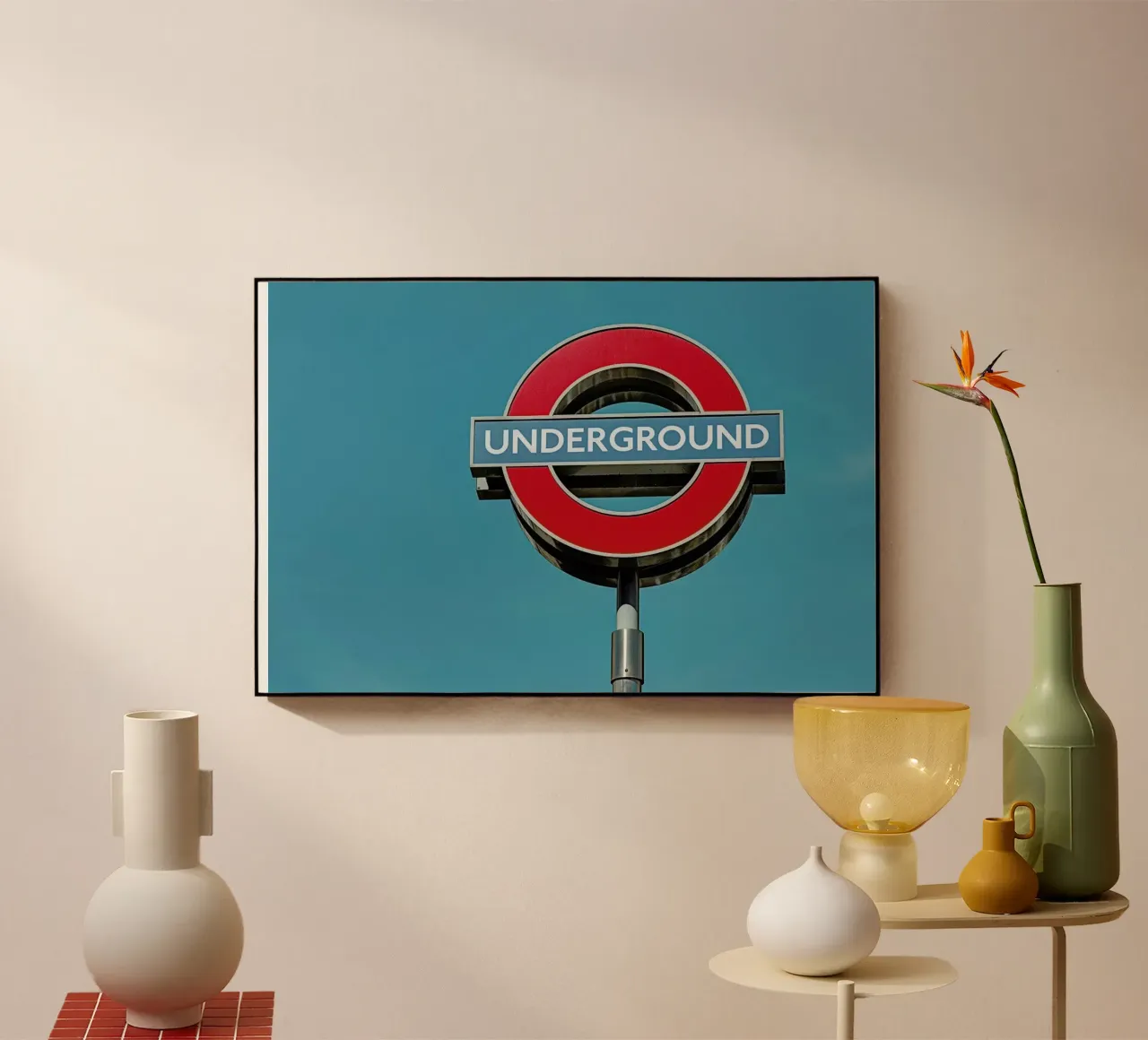 Underground acrylic glass by Michael Belhadi
