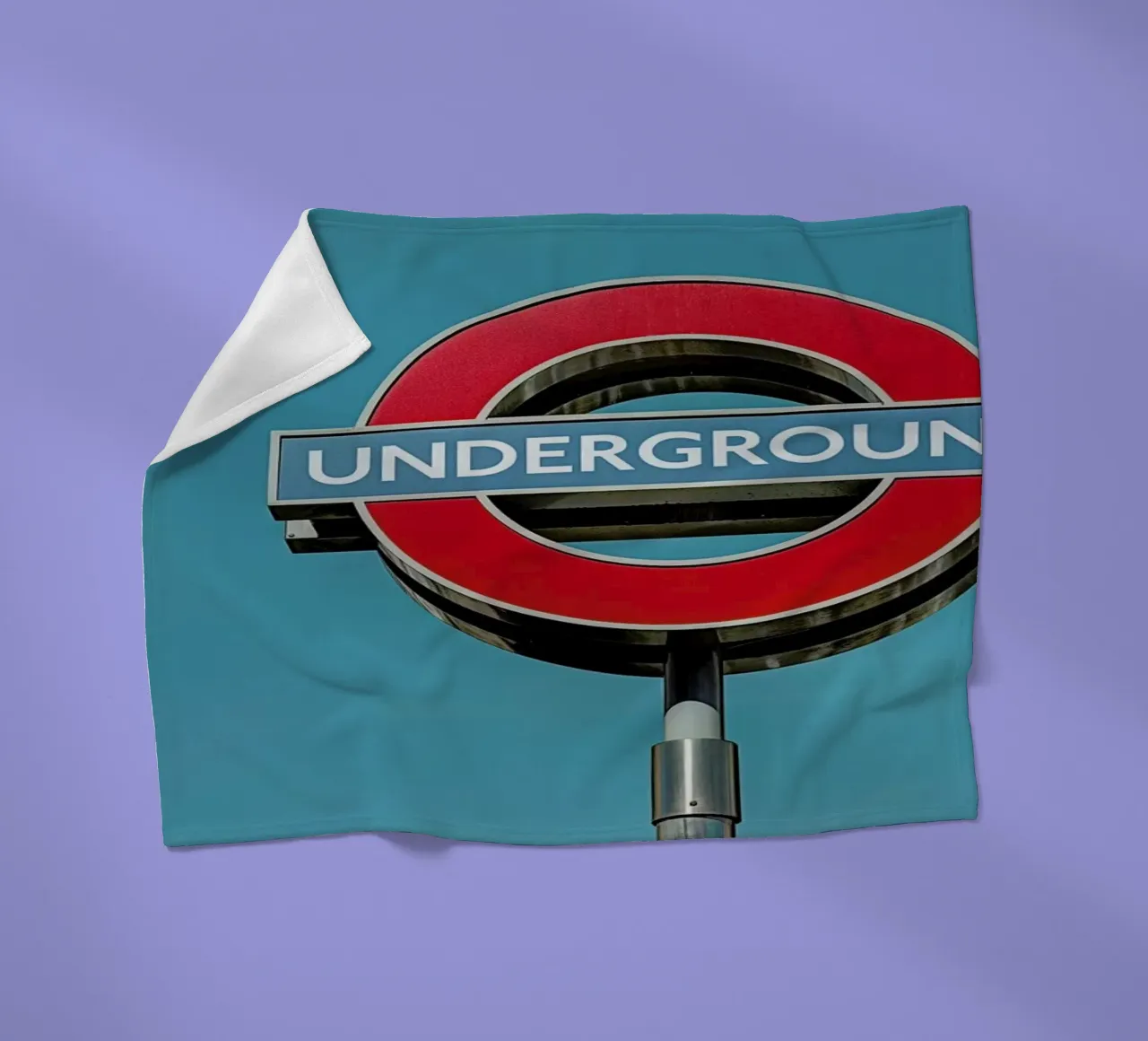Underground fleece blanket by Michael Belhadi